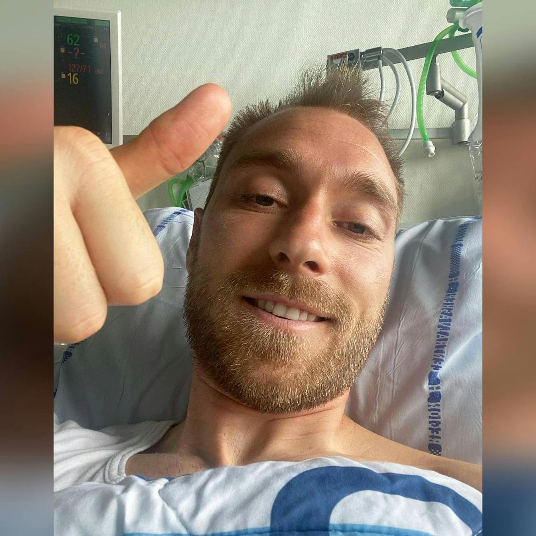 Christian Eriksen meldet sich aus der Klinik: „Jetzt will ich die Jungs anfeuern“