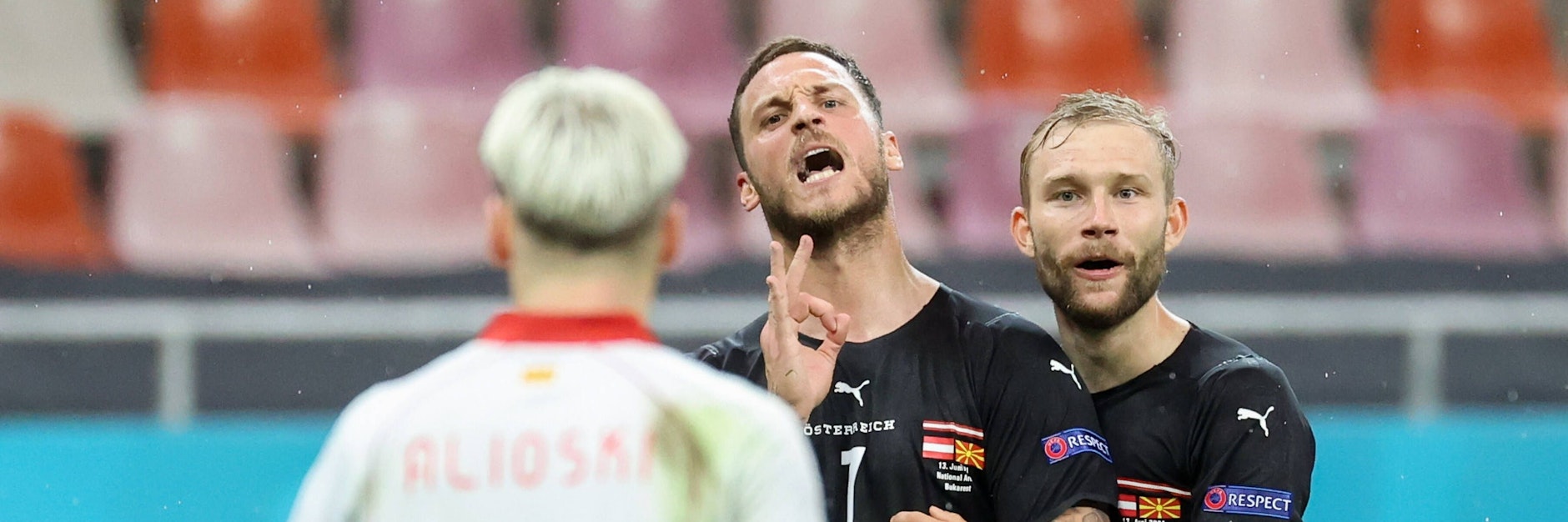 Marko Arnautovic beleidigte Nordmazedonien bei seinem Torjubel und entschuldigte sich dafür öffentlich. Dennoch droht ihm nun der EM-Ausschluss. 