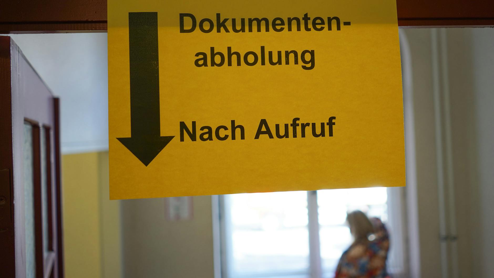 Auf einem Berliner Bürgeramt 