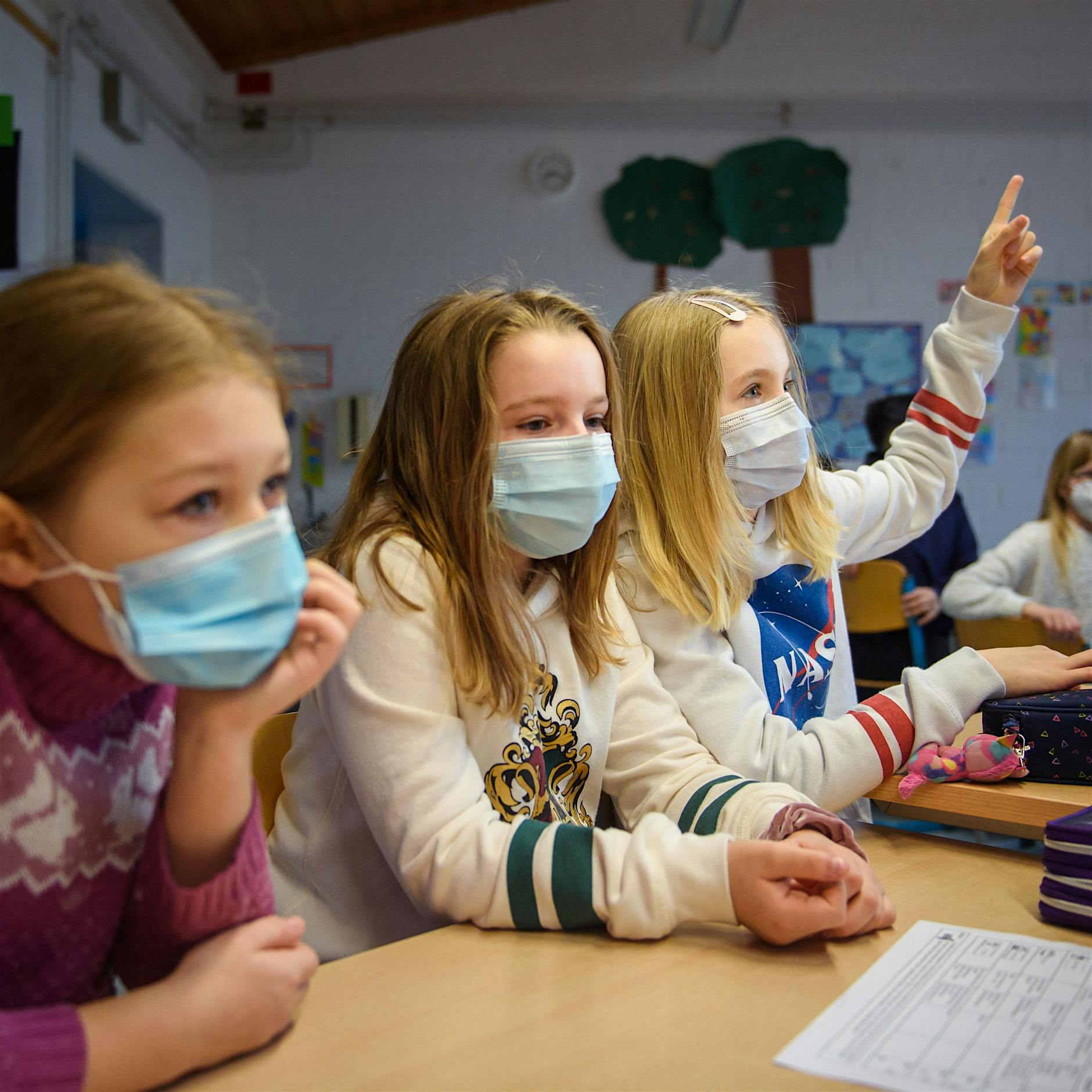 Maskenpflicht in Grundschulen: Brandenburg will sie heute abschaffen
