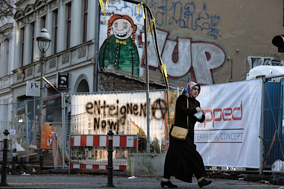 The corner of Reichenberger and Manteuffelstraße, Kreuzberg.<br><br><br>