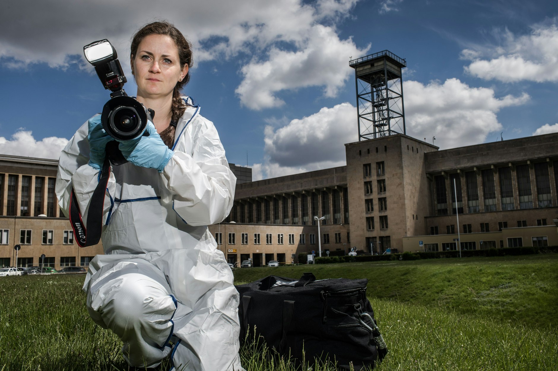Linda Hoff ist Tatortfotografin am Kriminaltechnischen Institut der Berliner Polizei.