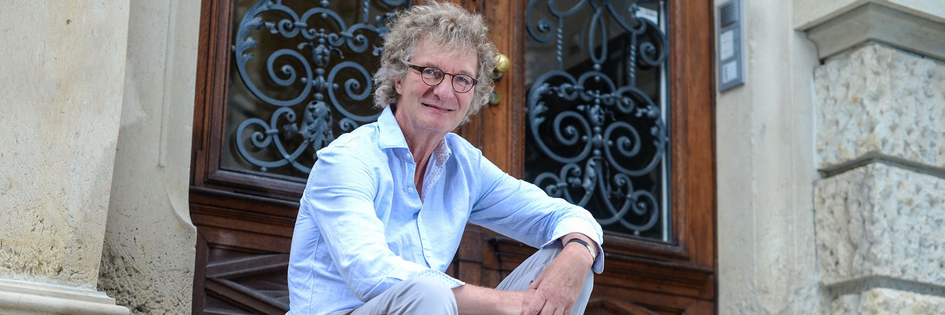 Retter in der Not: Unternehmer Michael Kölmel erwarb das Haus in der Corinthstraße 56 in Friedrichshain-Kreuzberg.