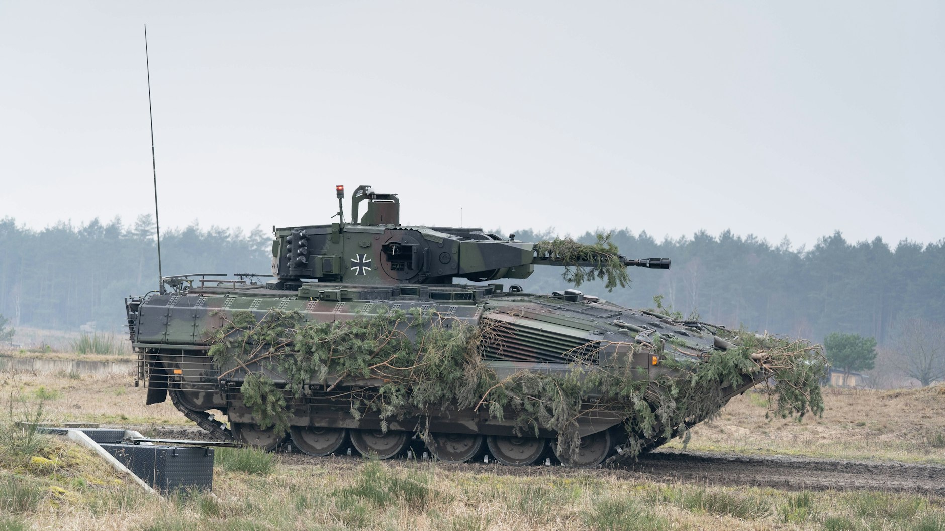 Schnittig, aber nicht sehr funktional: der Schützenpanzer Puma.