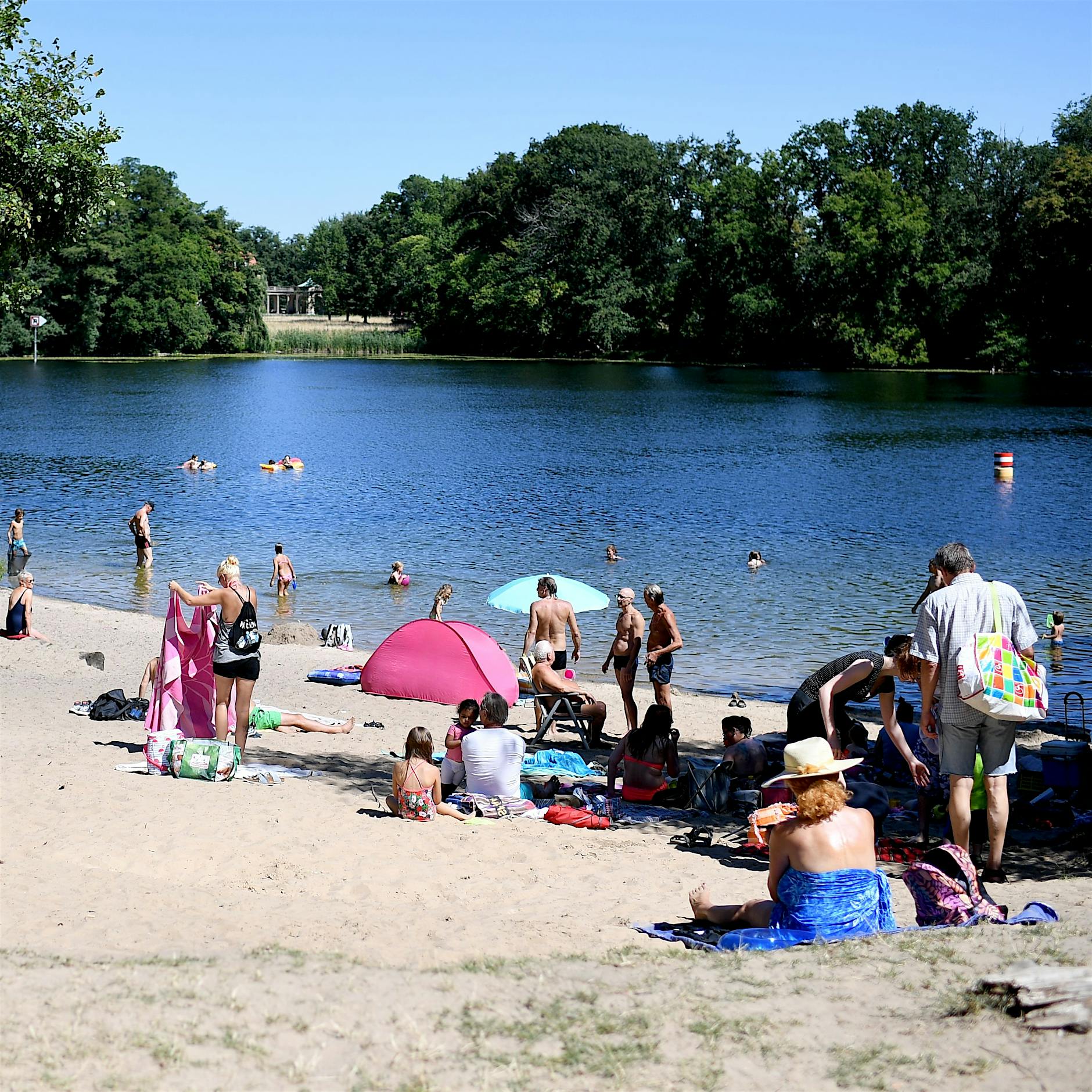 Berlin: Baden im Tegeler See wieder möglich, Warnung bleibt
