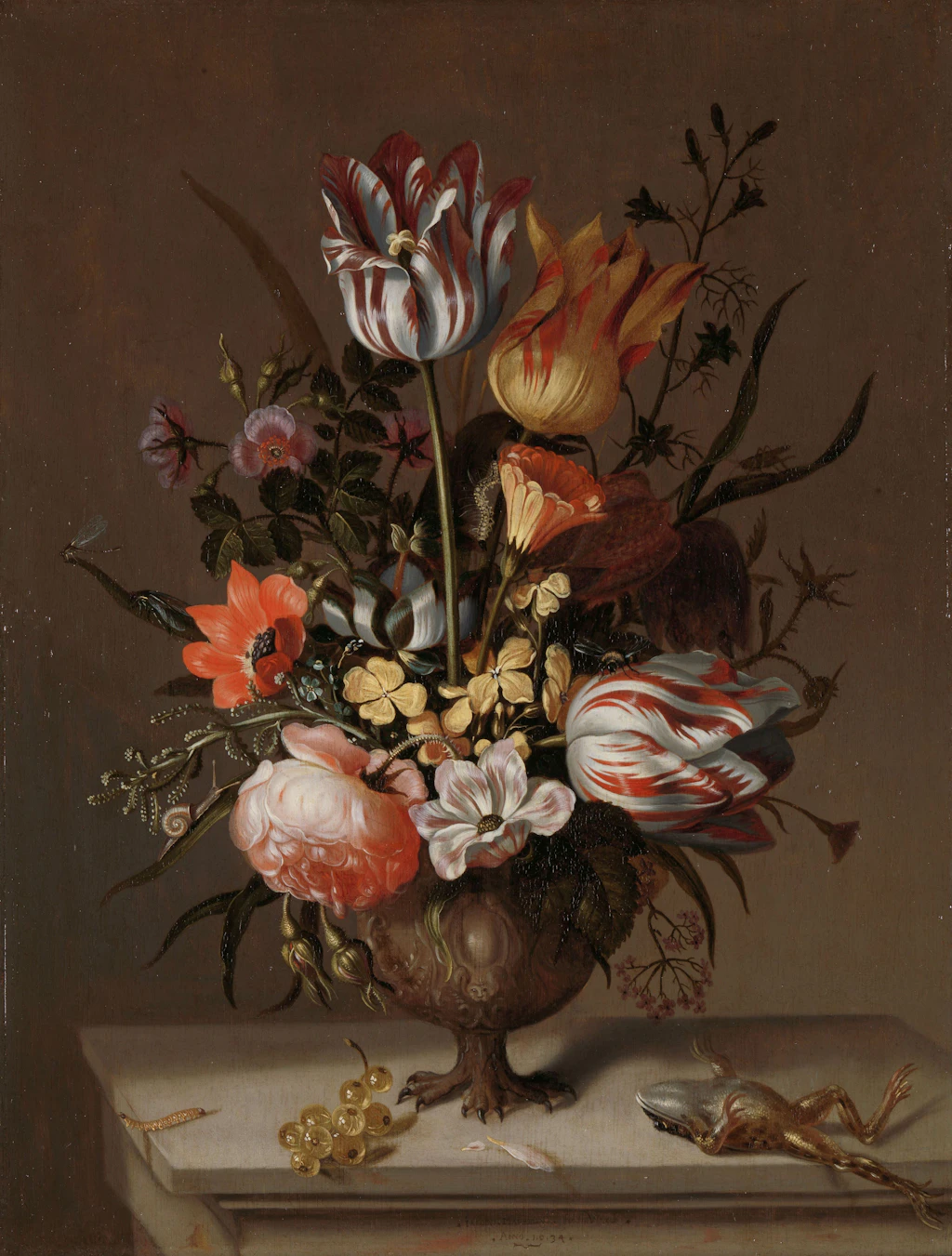 Vier Jahreszeiten, Dutzende Blumensträuße