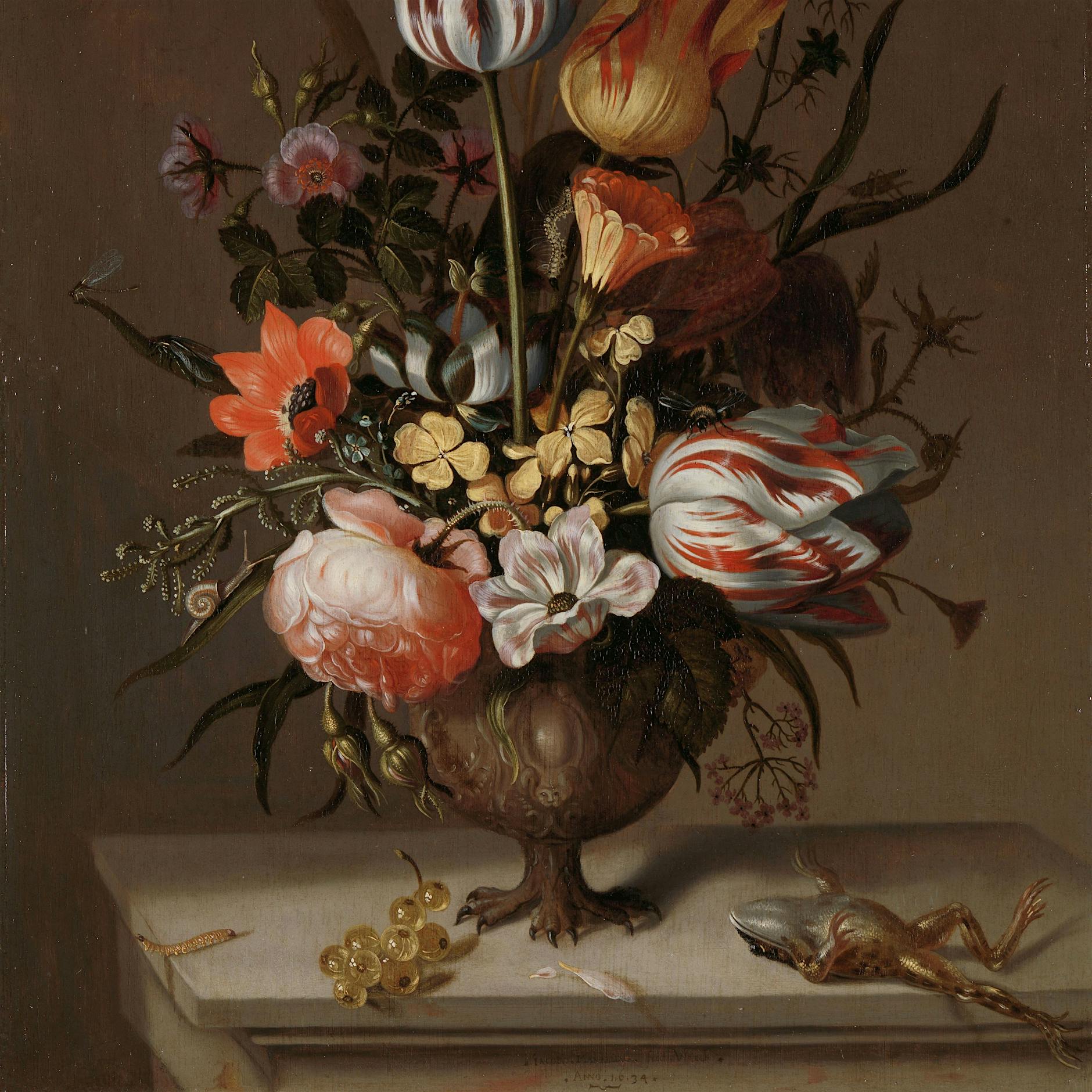 Vier Jahreszeiten, Dutzende Blumensträuße