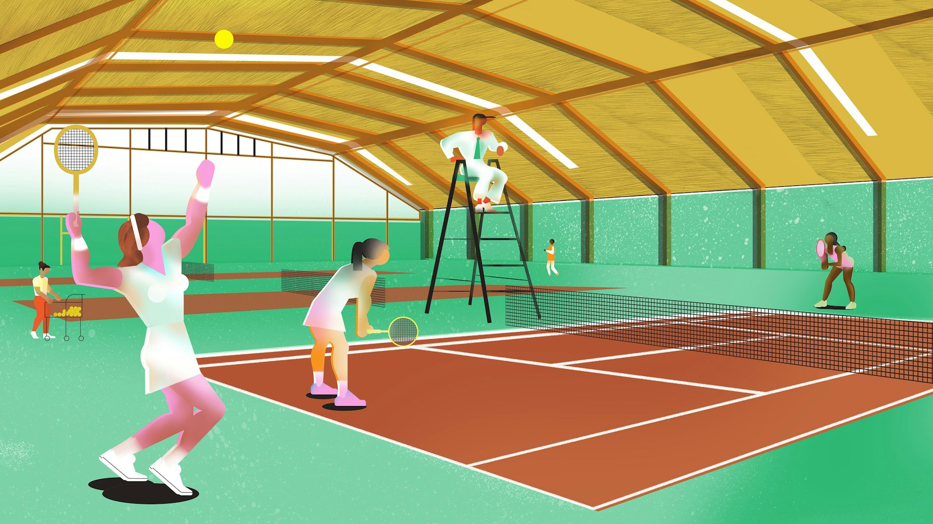 „Tennis gab mir in seiner kleinbürgerlichen Spießigkeit Halt in meinem Leben.“