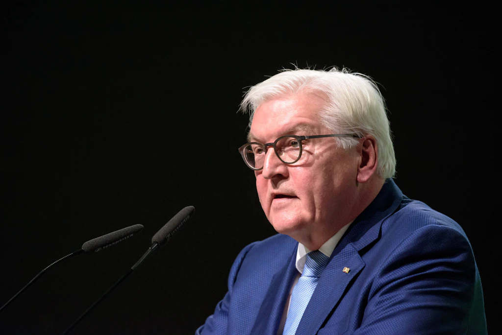 Frank-Walter Steinmeier im Deutsch-Russischen Museum Karlshorst