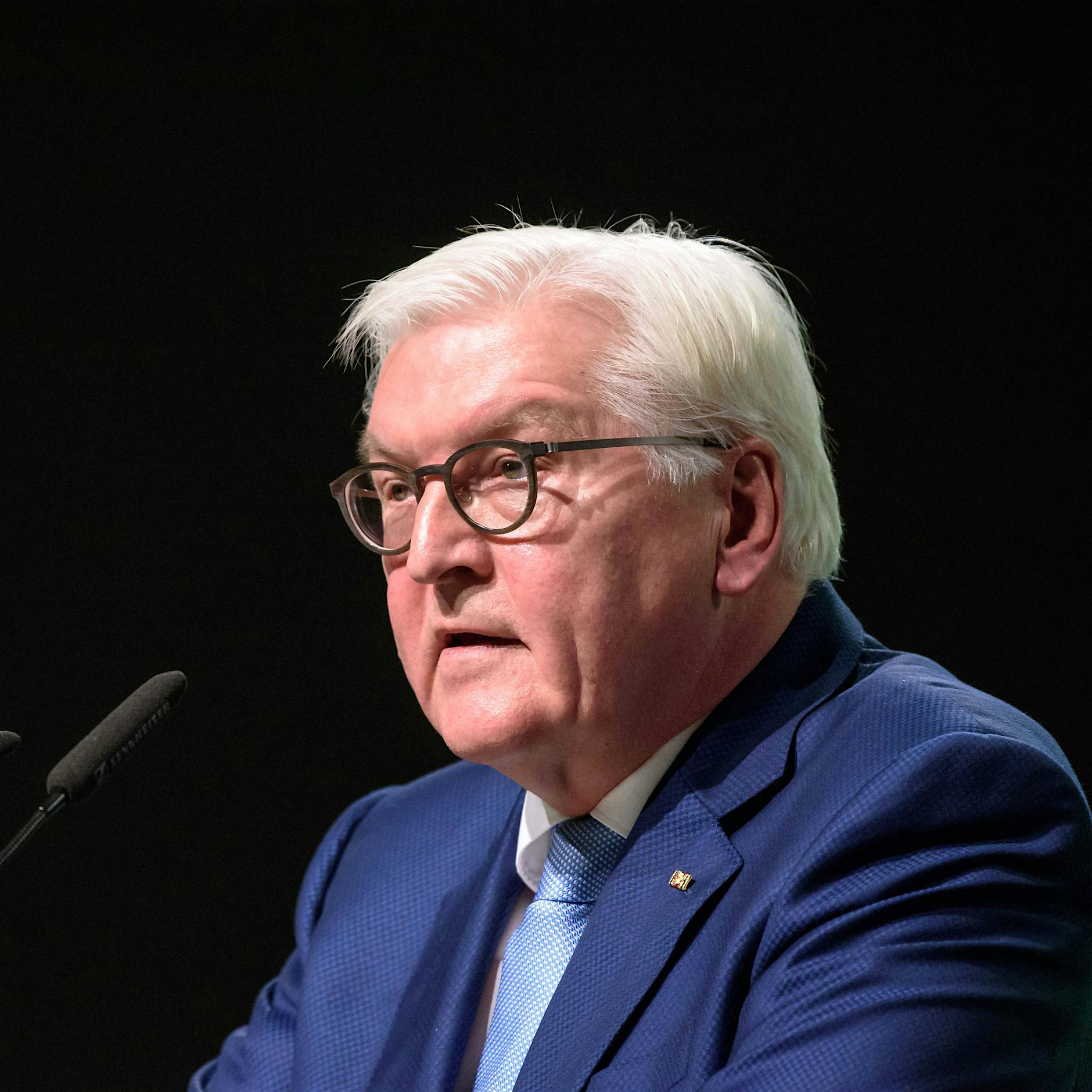 Frank-Walter Steinmeier im Deutsch-Russischen Museum Karlshorst