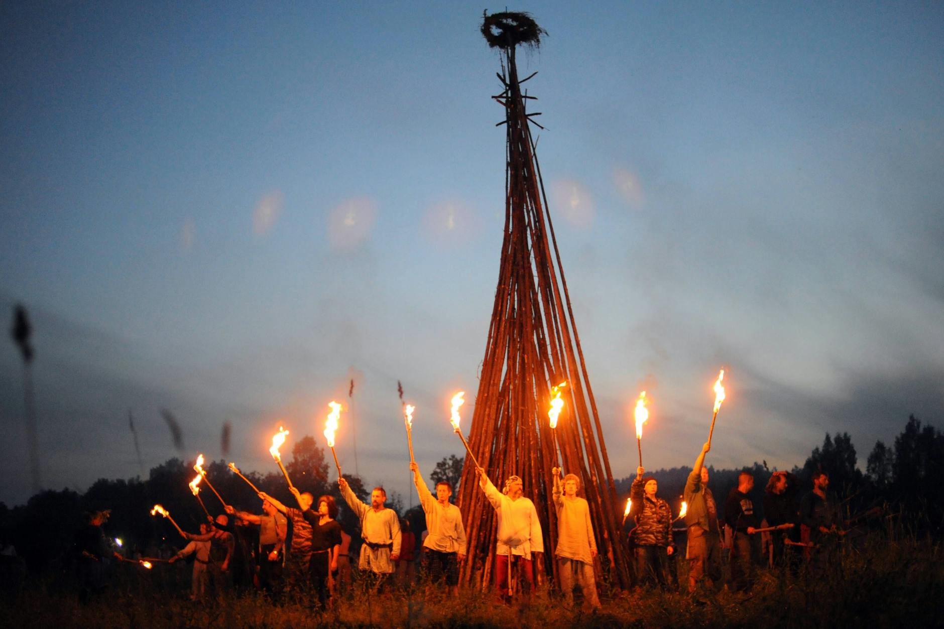 Auch in Russland wird die Sommersonnenwende gefeiert.