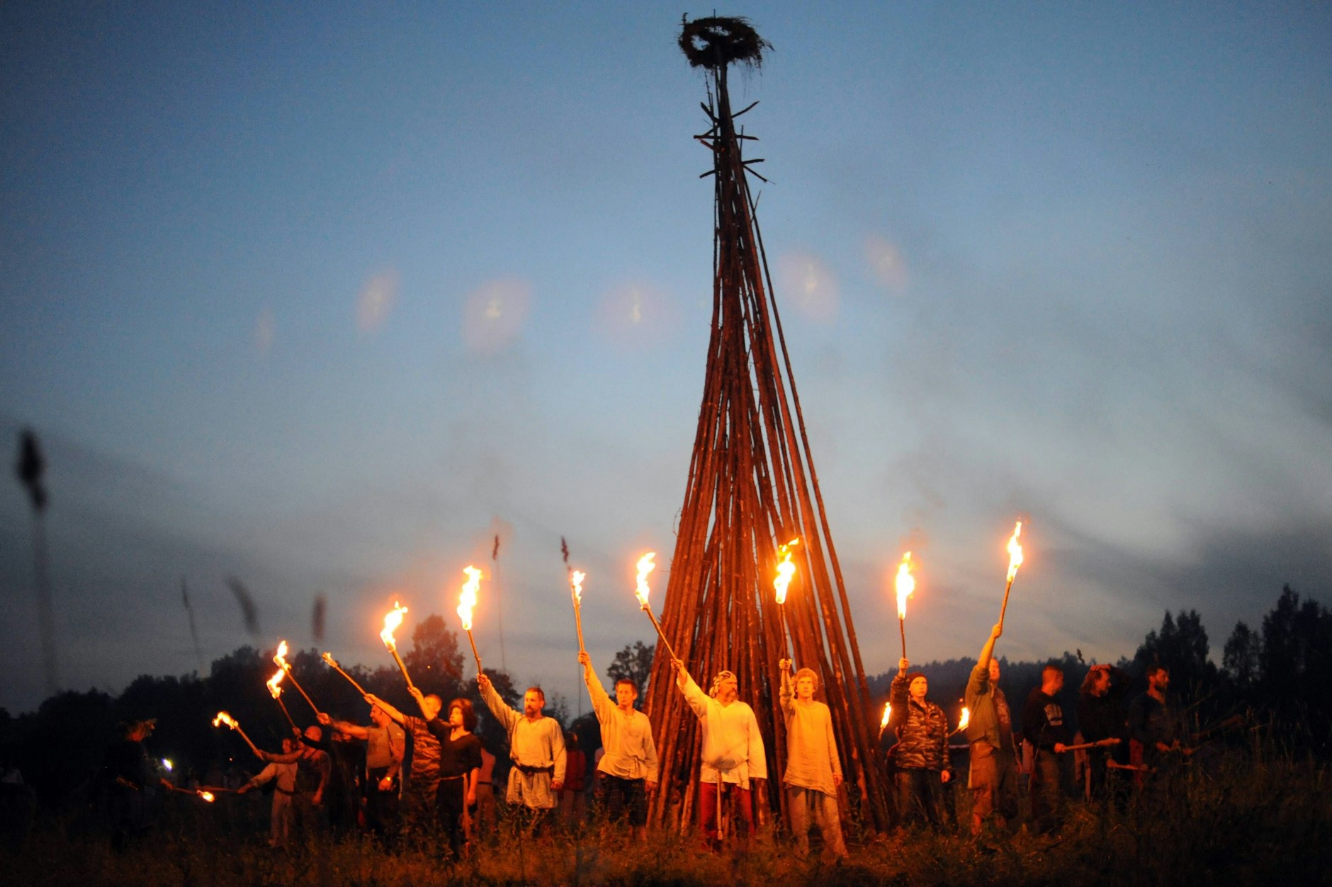 Auch in Russland wird die Sommersonnenwende gefeiert.