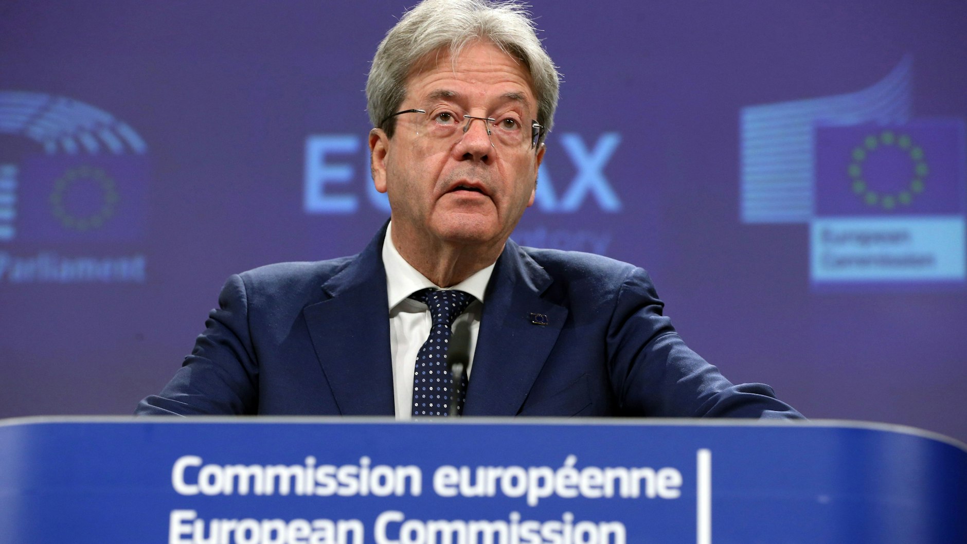 EU-Finanzkommissar Paolo Gentiloni ist ganz zufrieden mit der Regelung: „Ein Schritt voran.“