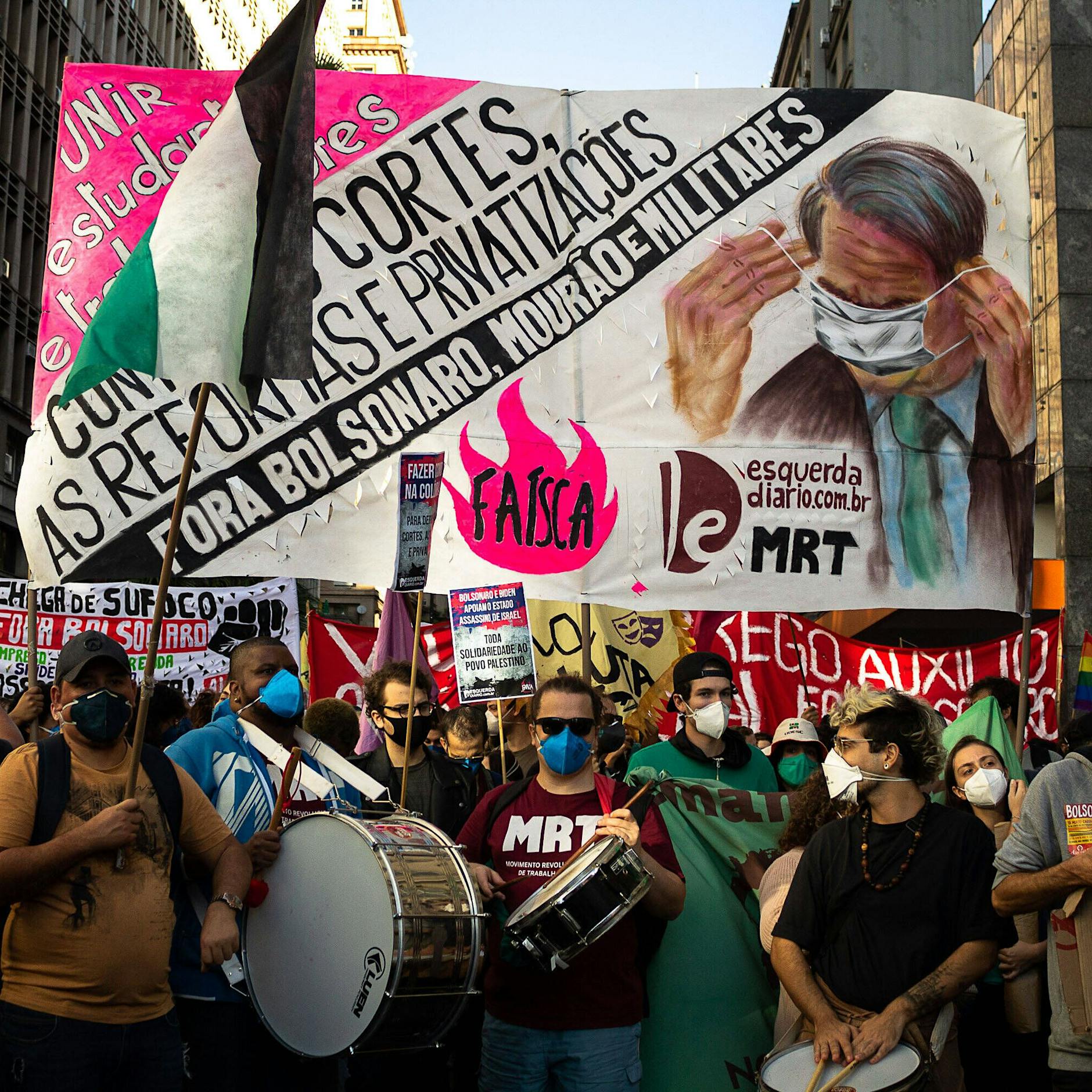 Wut-Proteste gegen Corona-Politik