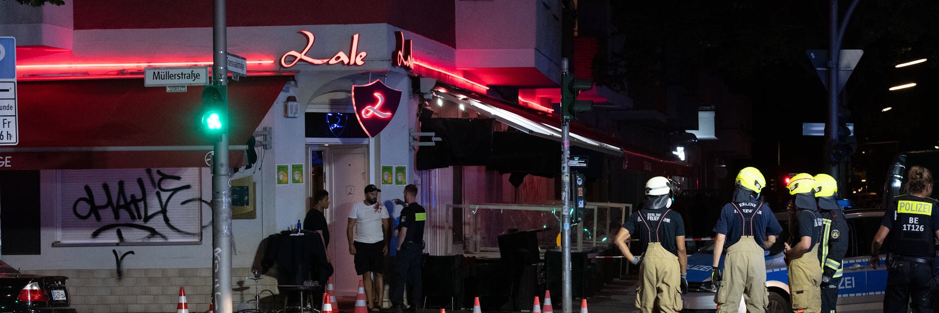 Vor der Shisha-Bar in der Müllerstraße kam es zu einer wilden Ballerei.