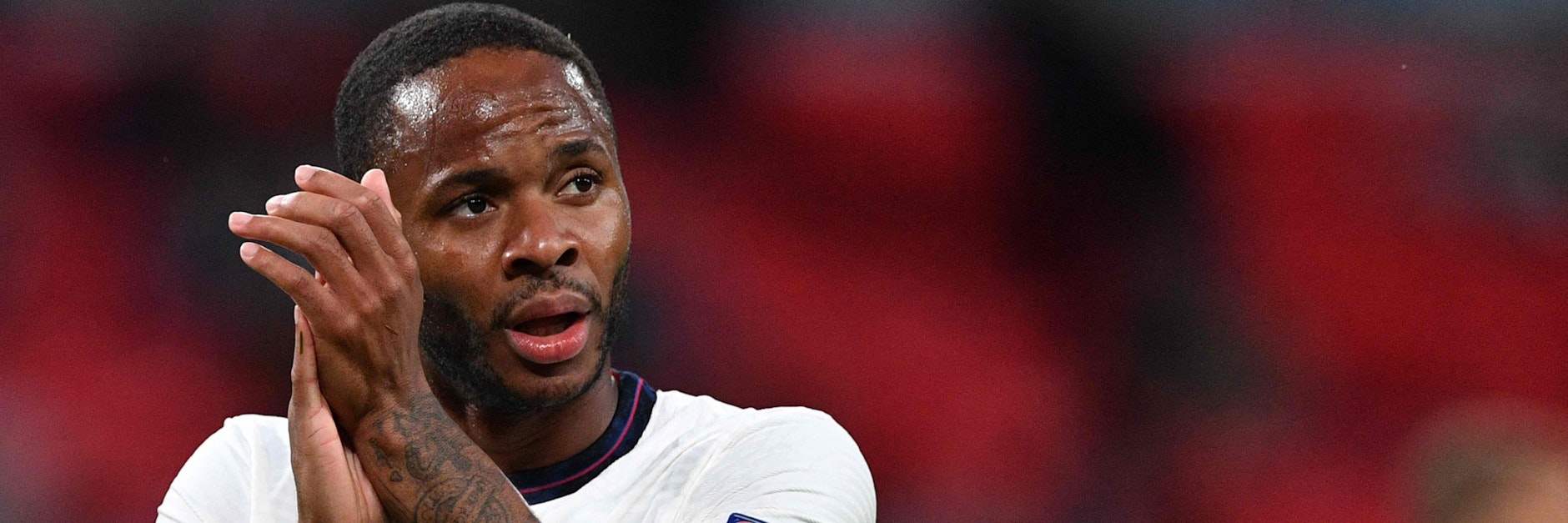 Raheem Sterling erzielte den Treffer des Abends in Wembley.