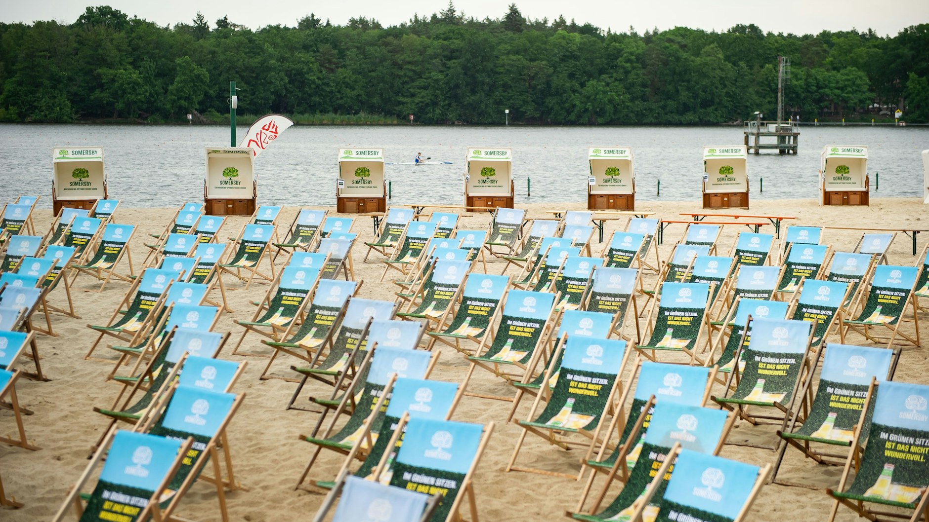 Am Mittwoch waren alle willkommen wegen des schlechten Wetters.