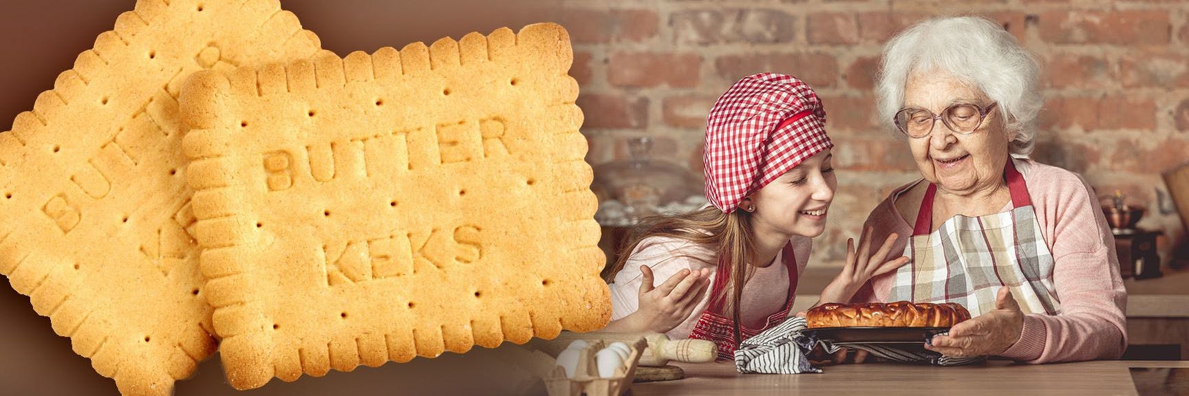 Zu den Hauptzutaten des „LPG-Kuchen“, wie er in der DDR beliebt war, gehören Butterkekse.