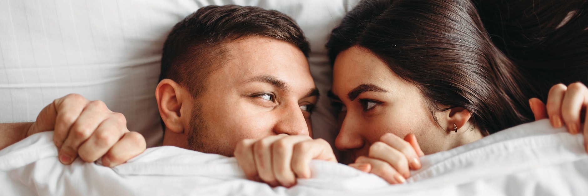 Im Bett darf auch gelacht werden.&nbsp;