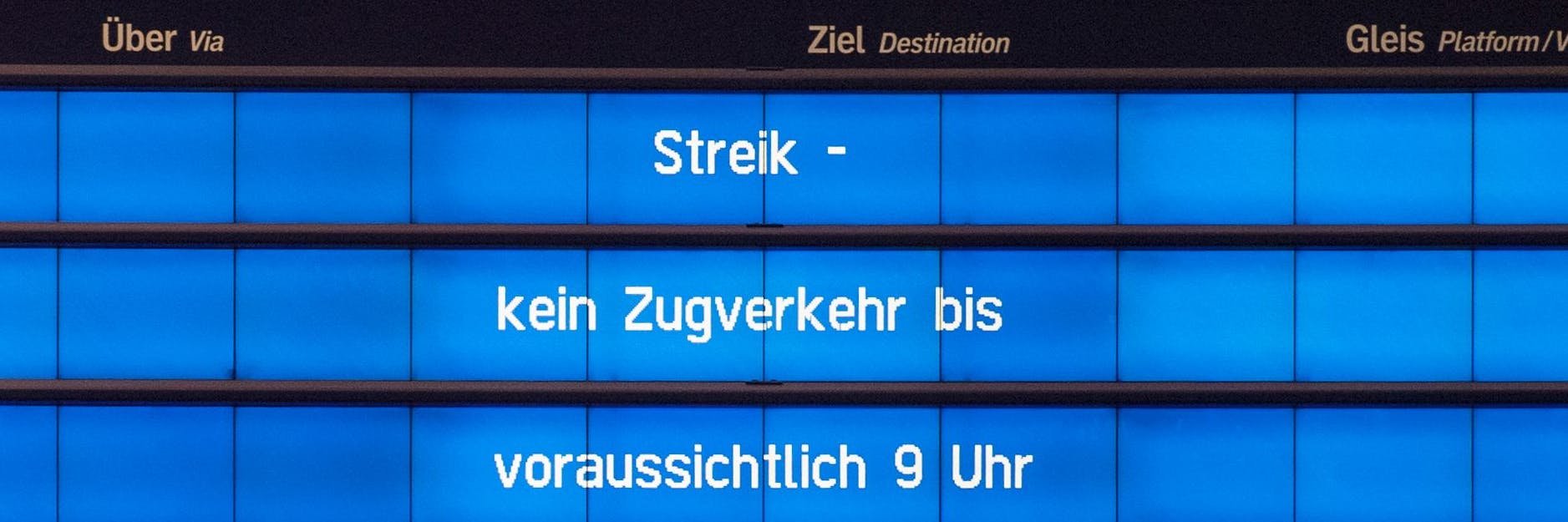Die Lokführer wollen streiken – es kann wieder länger dauern.