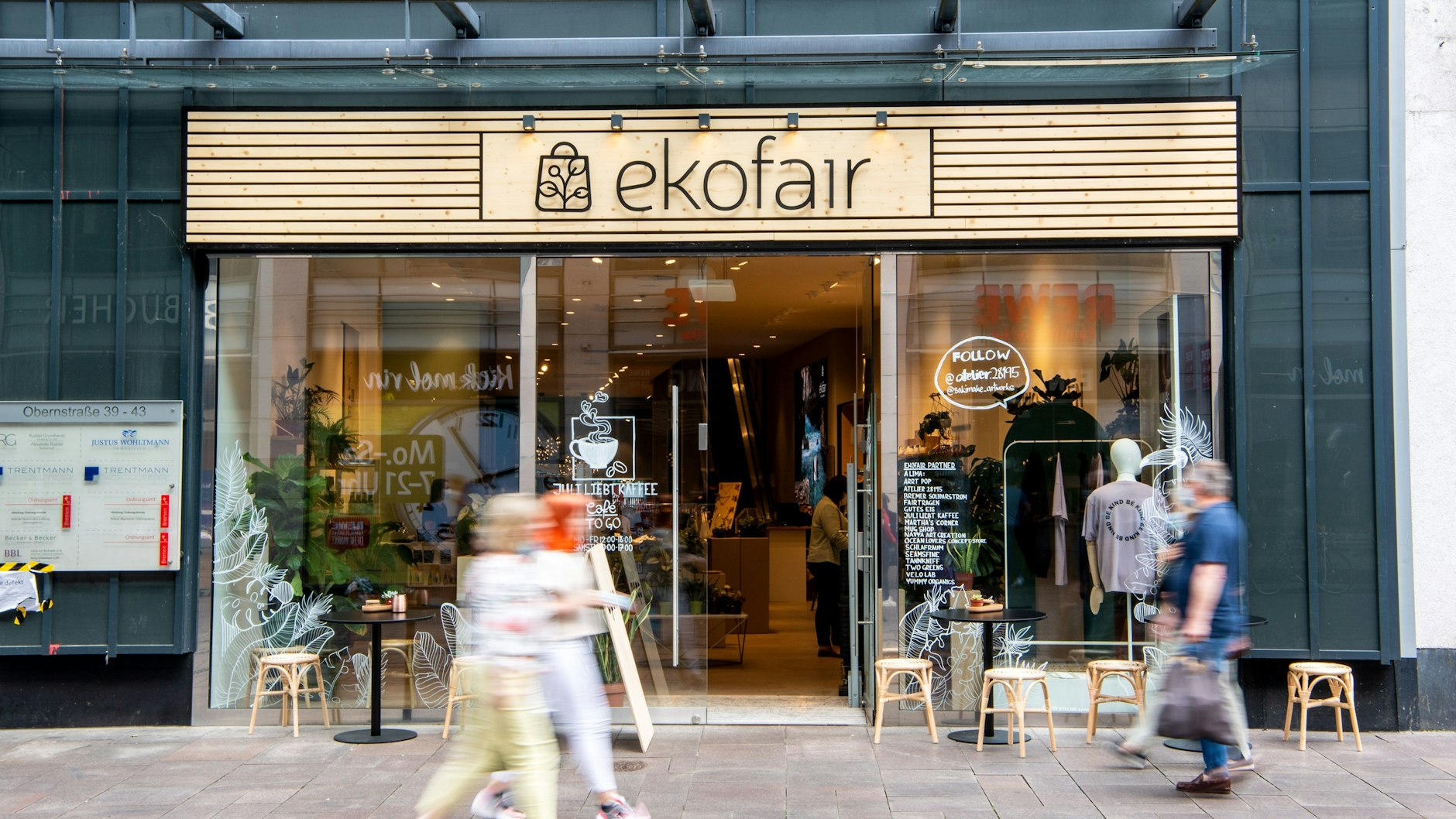 Das Kaufhaus ekofair in der Bremer Innenstadt. Die Lage ist top und der Laden kostet vorerst keine Miete.