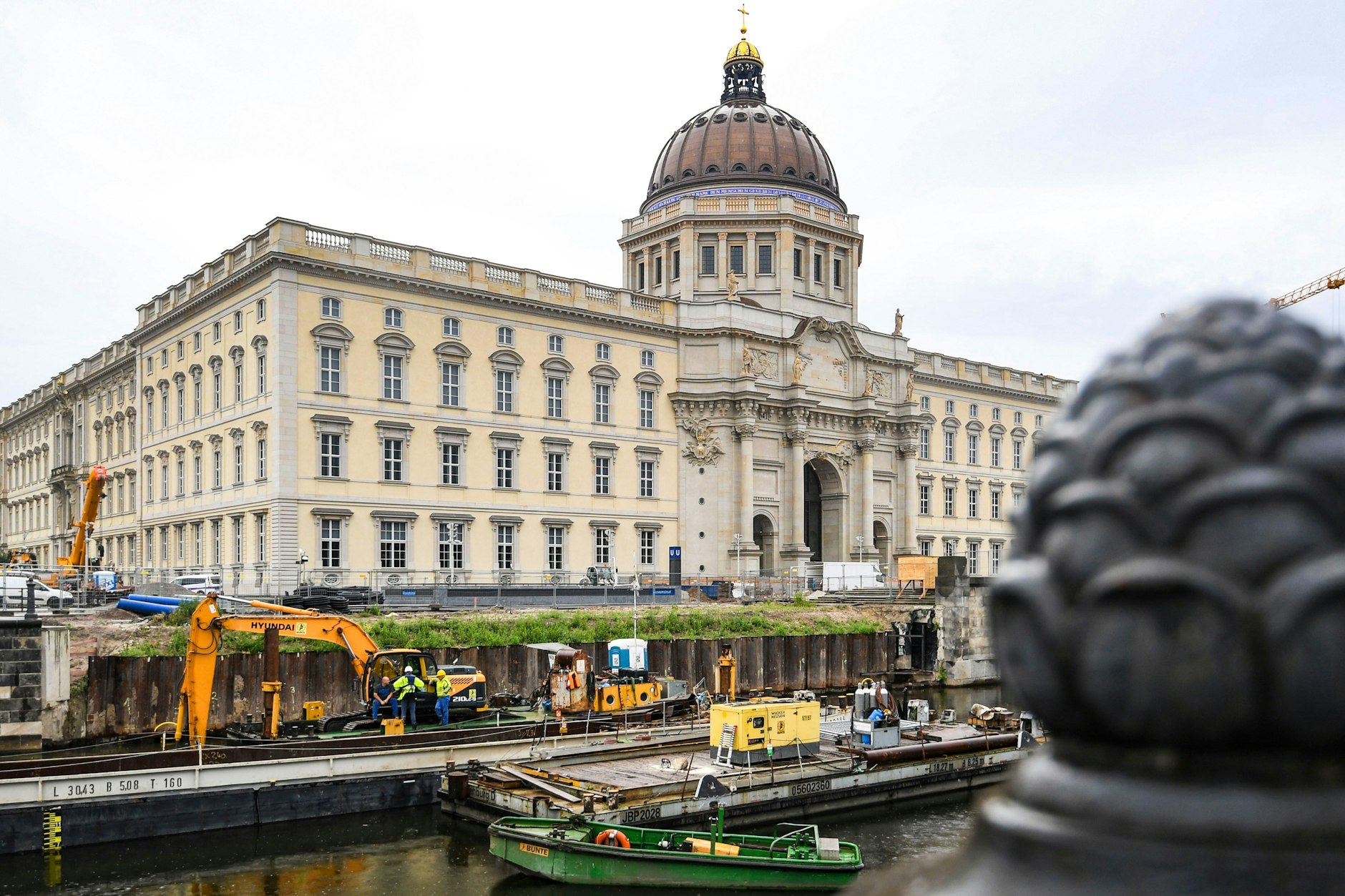 Zu besichtigen: Das neue Berliner Schloss in Mitte. <br><br>
