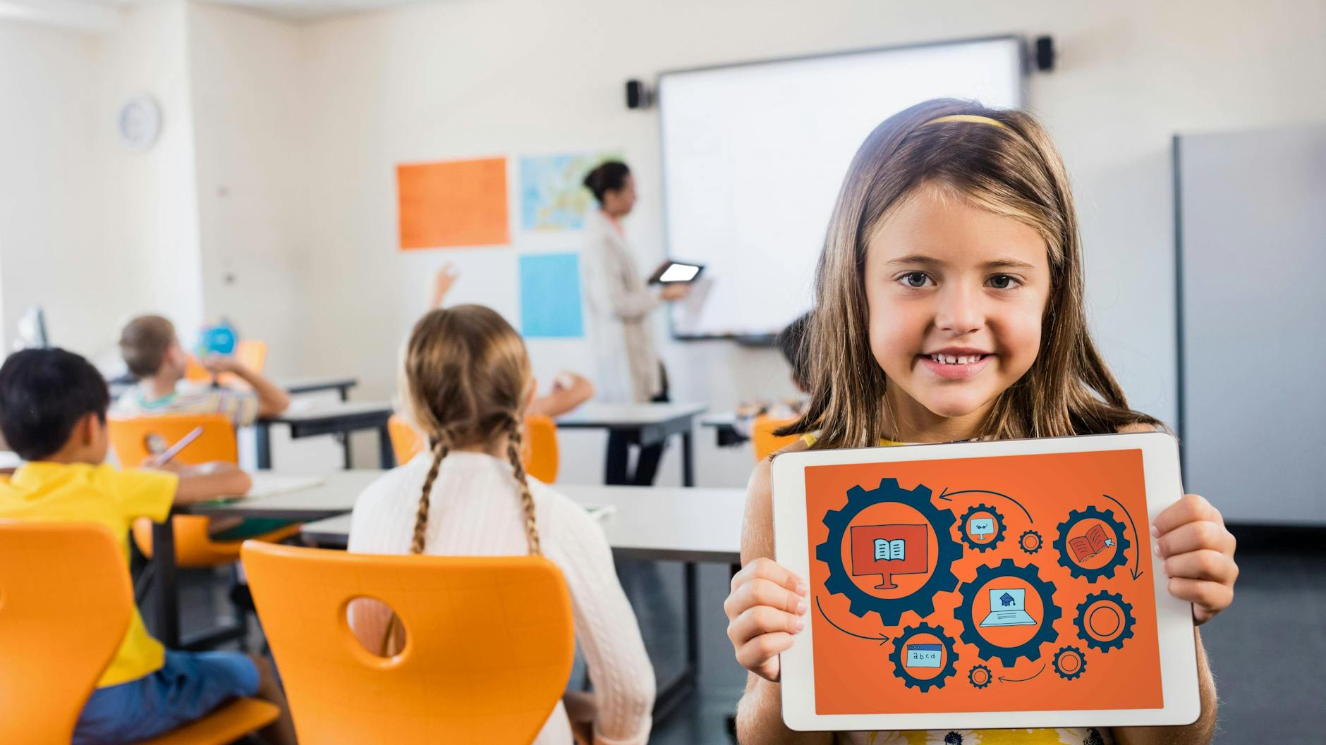 Alle Berliner Schüler sollen in den nächsten fünf Jahren ein eigenes Tablet bekommen.