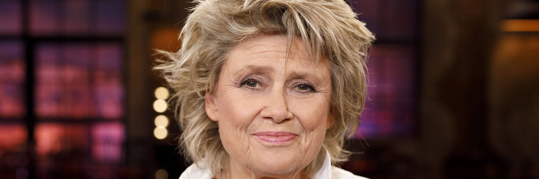 Gitte Hænning bei einer Aufzeichnung der WDR-Talkshow „Kölner Treff“