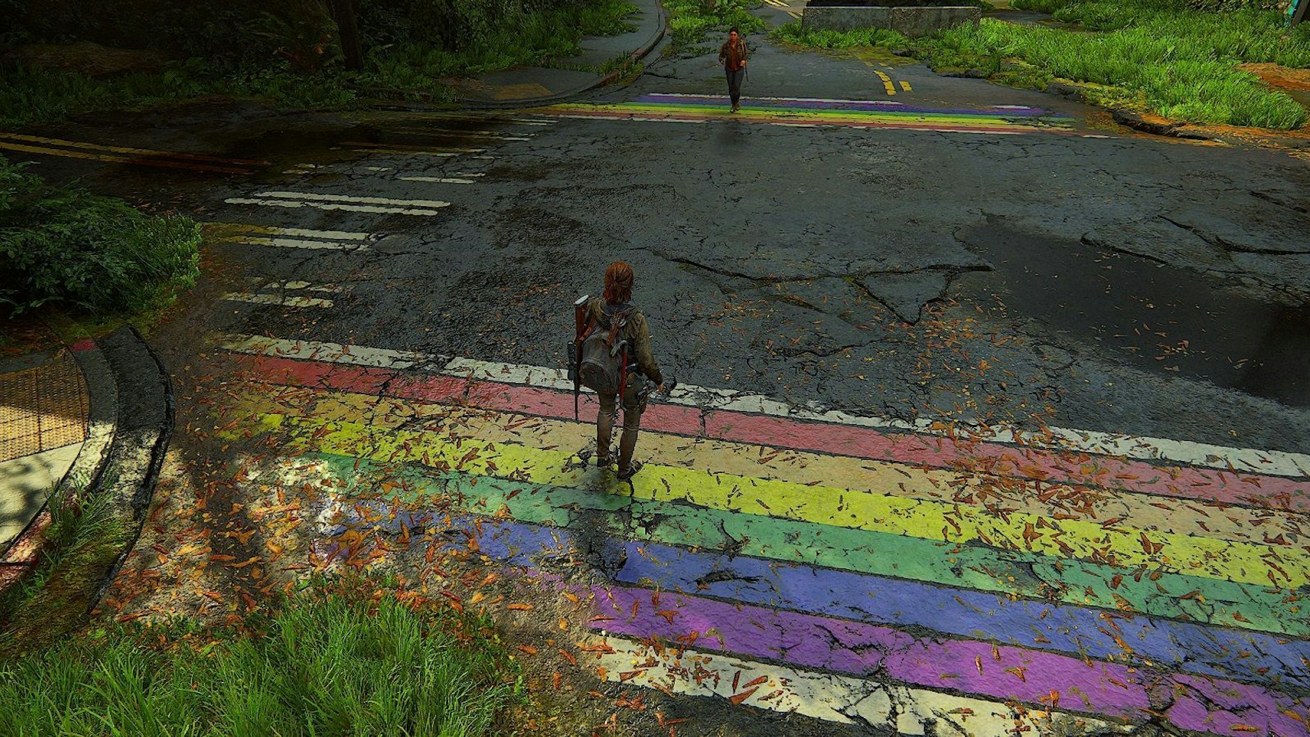 Ein Screenshot aus dem Play-Station-Spiel „The Last of Us Part II“.&nbsp;