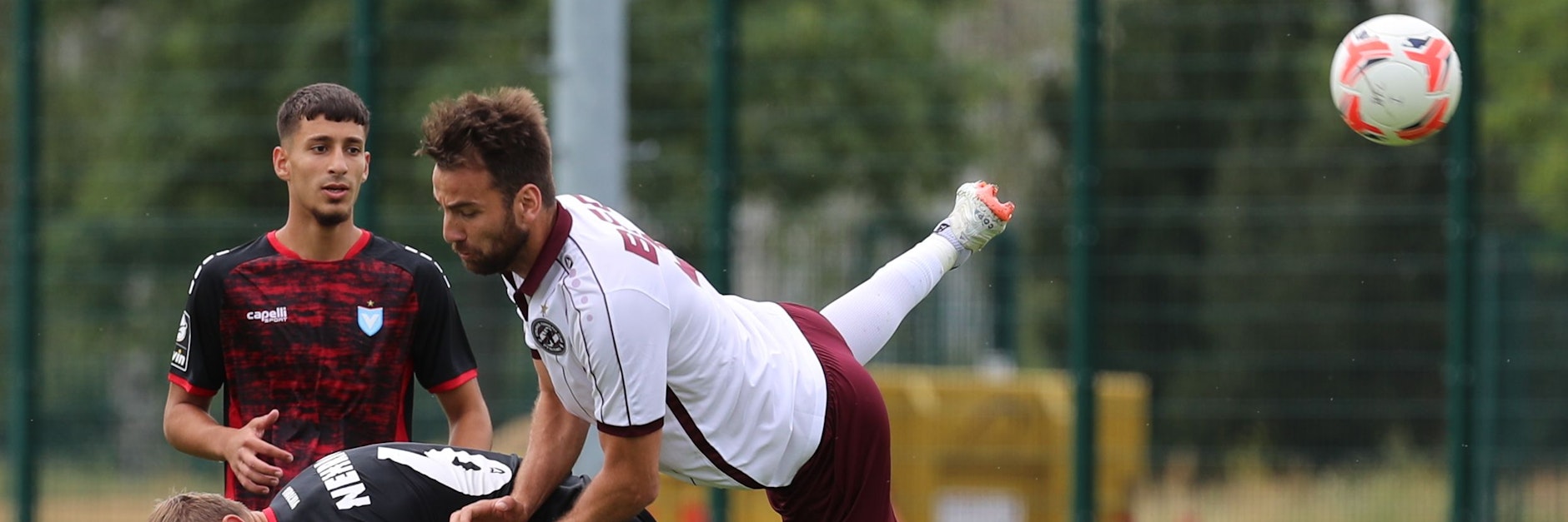 Christian Beck hatte sich so auf seinen ersten Einsatz für den BFC Dynamo gefreut. Doch der Kick endete unerfreulich für den neuen Torjäger der Weinrot-Weißen.