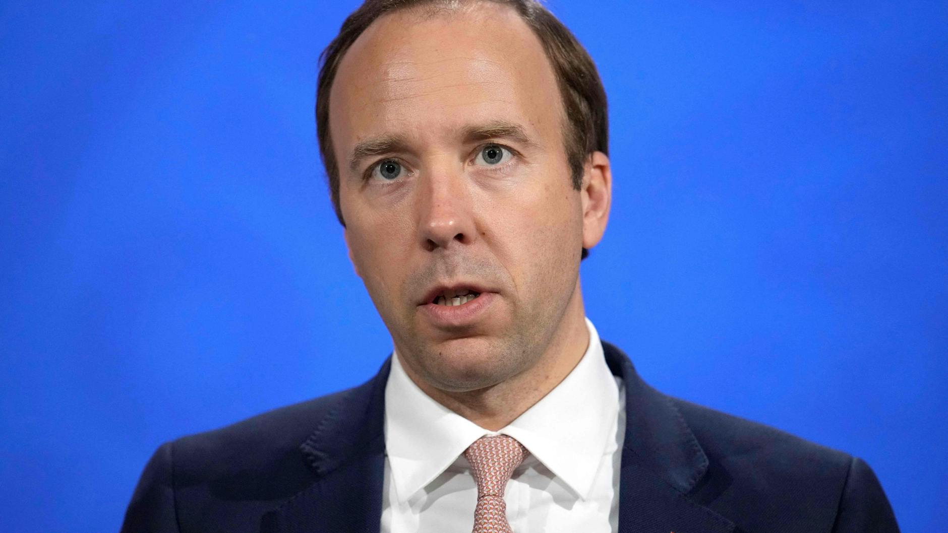 Großbritanniens Gesundheitsminister Matt Hancock ist zurückgetreten.