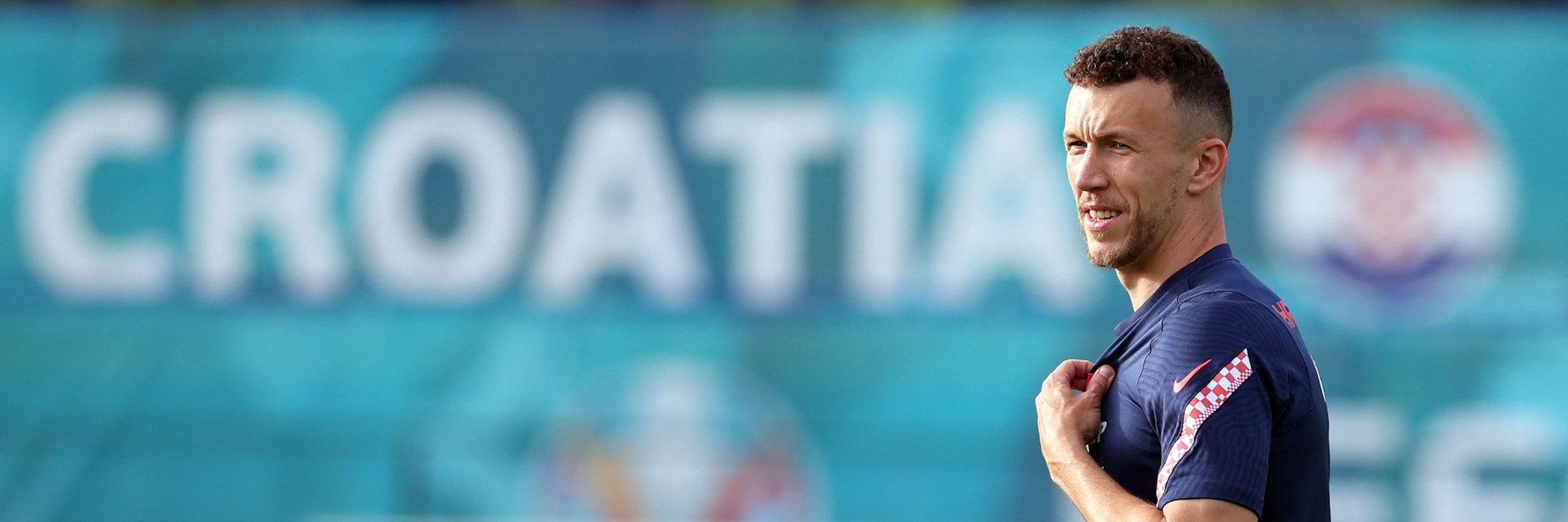 Was? Ich? Ja! Kroatiens Stürmer Ivan Perisic hat sich infiziert.