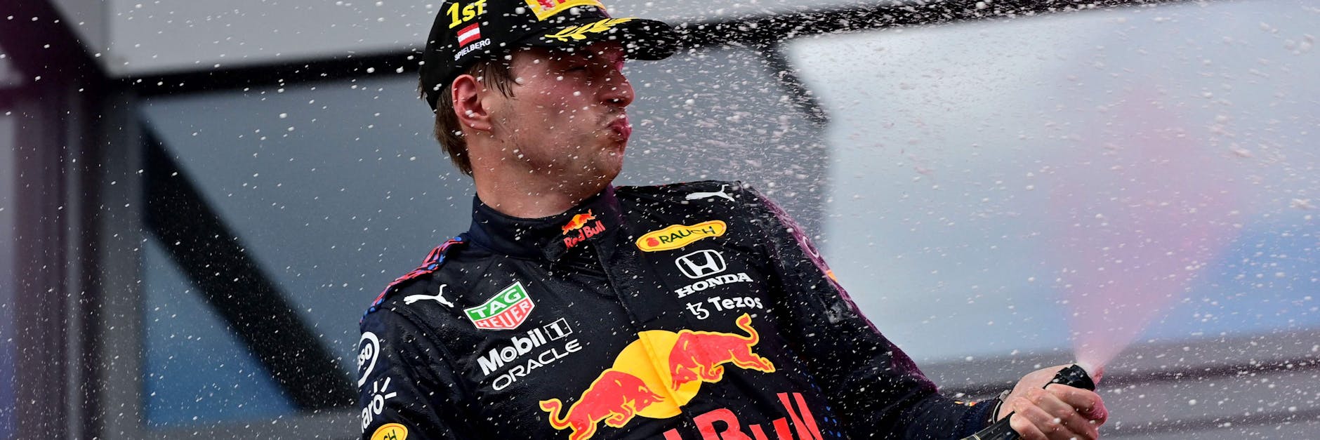 Siegerschampus für Max Verstappen. Der Holländer gewann den Großen Preis der Steiermark.