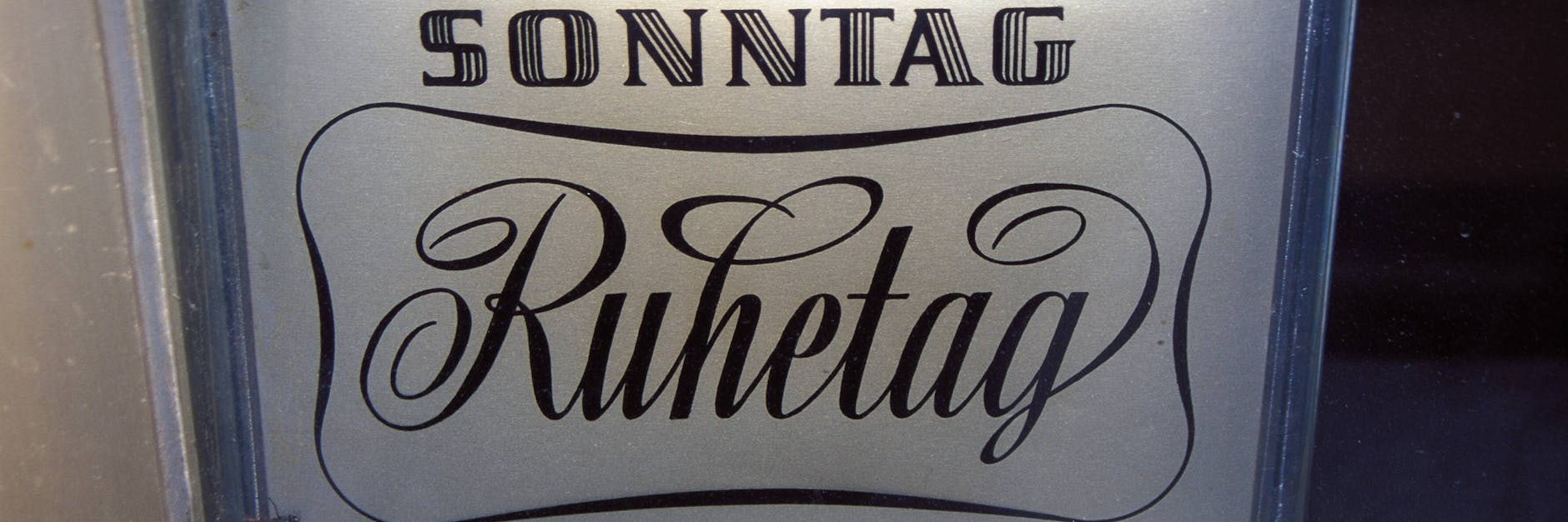 Ist der Sonntag als Ruhetag ein auslaufendes Modell?