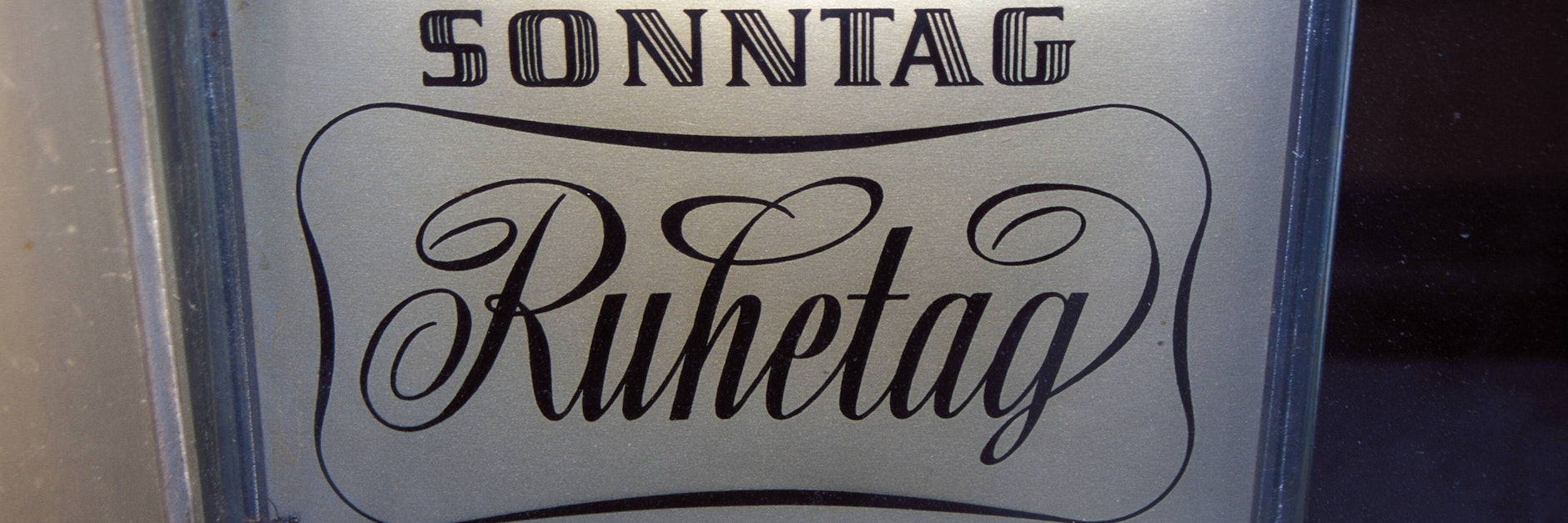 Ist der Sonntag als Ruhetag ein auslaufendes Modell?