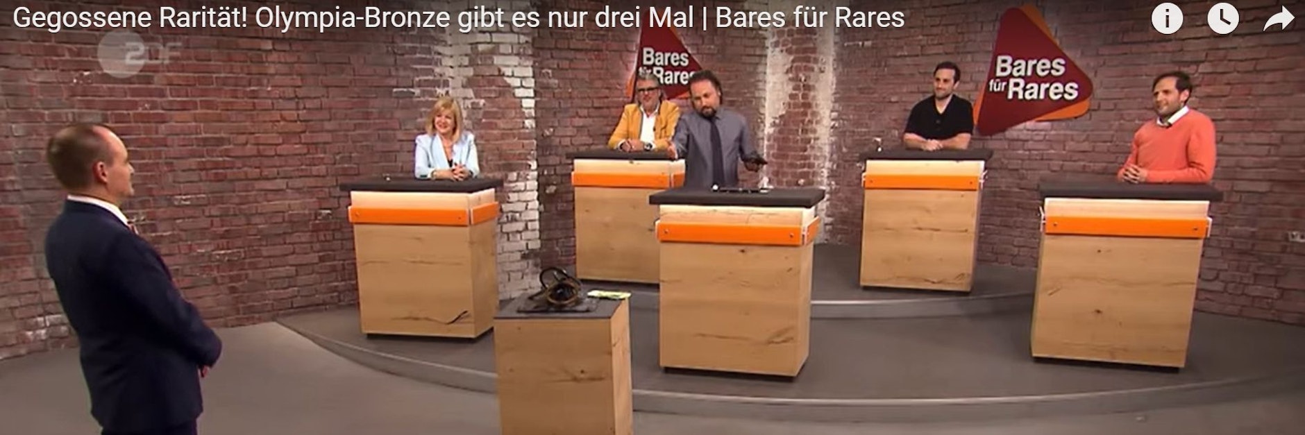 Zuschlag bei 3100 Euro für die Olympia-Bronze.