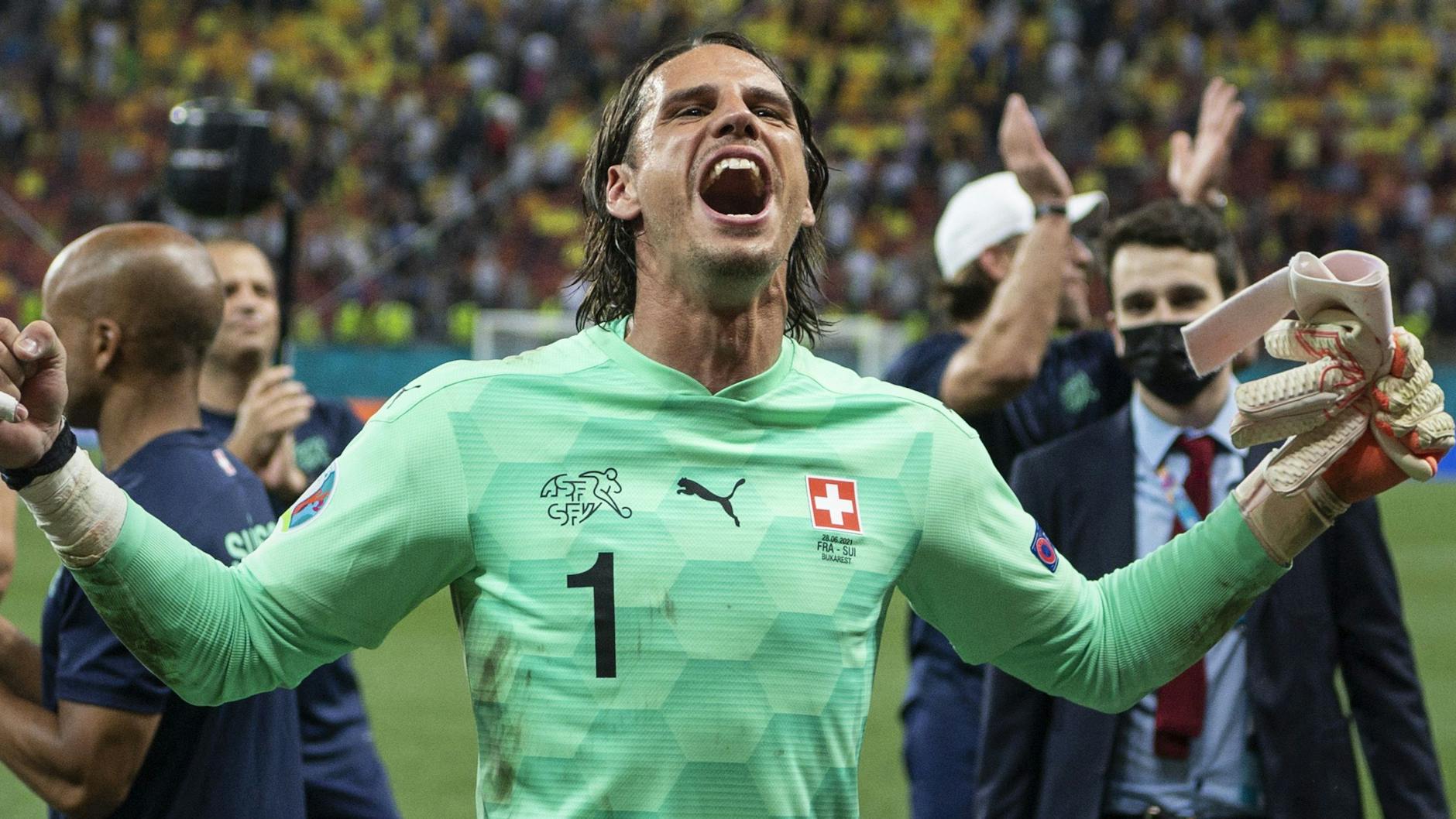 Yann Sommer war der Schweizer Held nach dem Elfmeterschießen.