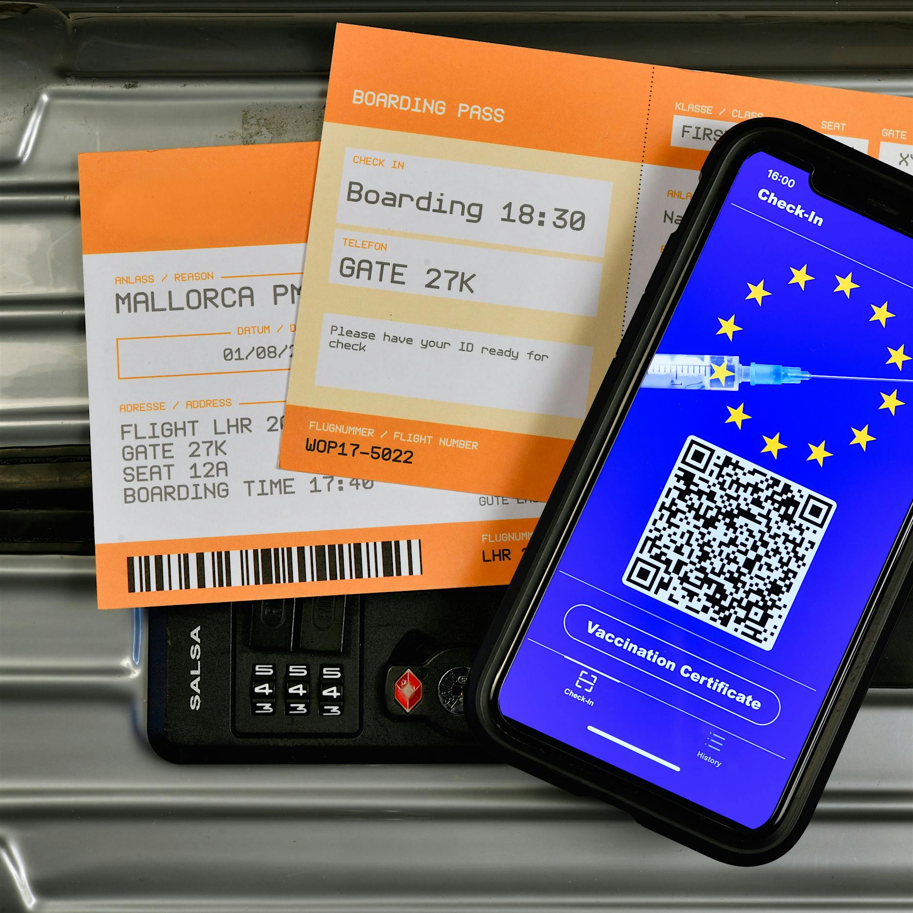 Impfzertifikat sorgt für lange Schlangen an Flughäfen