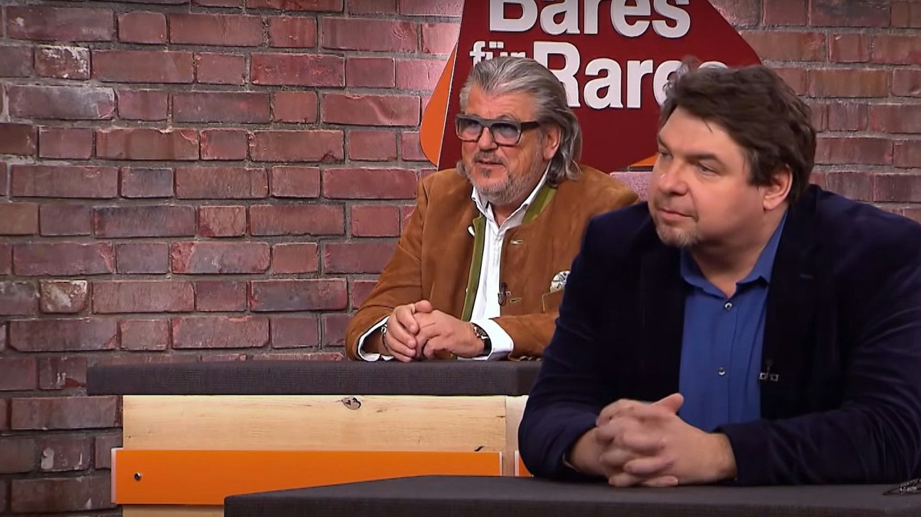 Daniel Meyer und Roman Runkel (li.) lieferten sich ein Bieter-Gefecht.