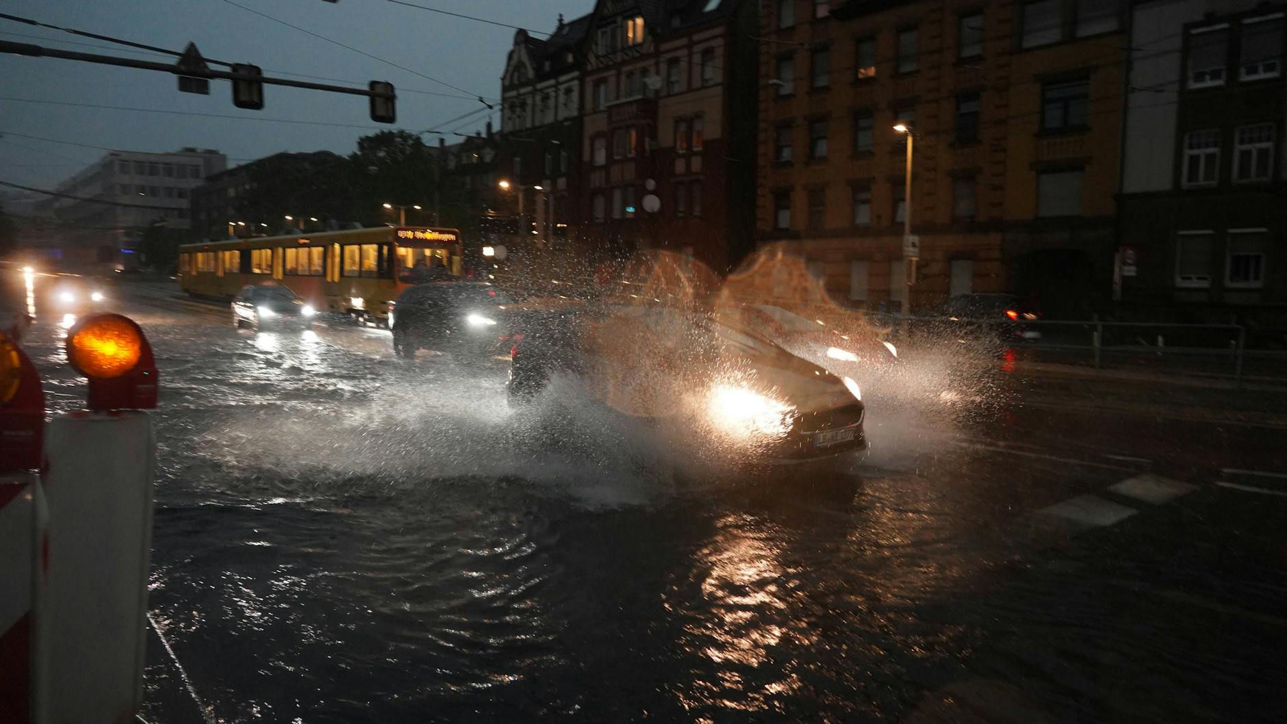 „Land unter“ in Stuttgart