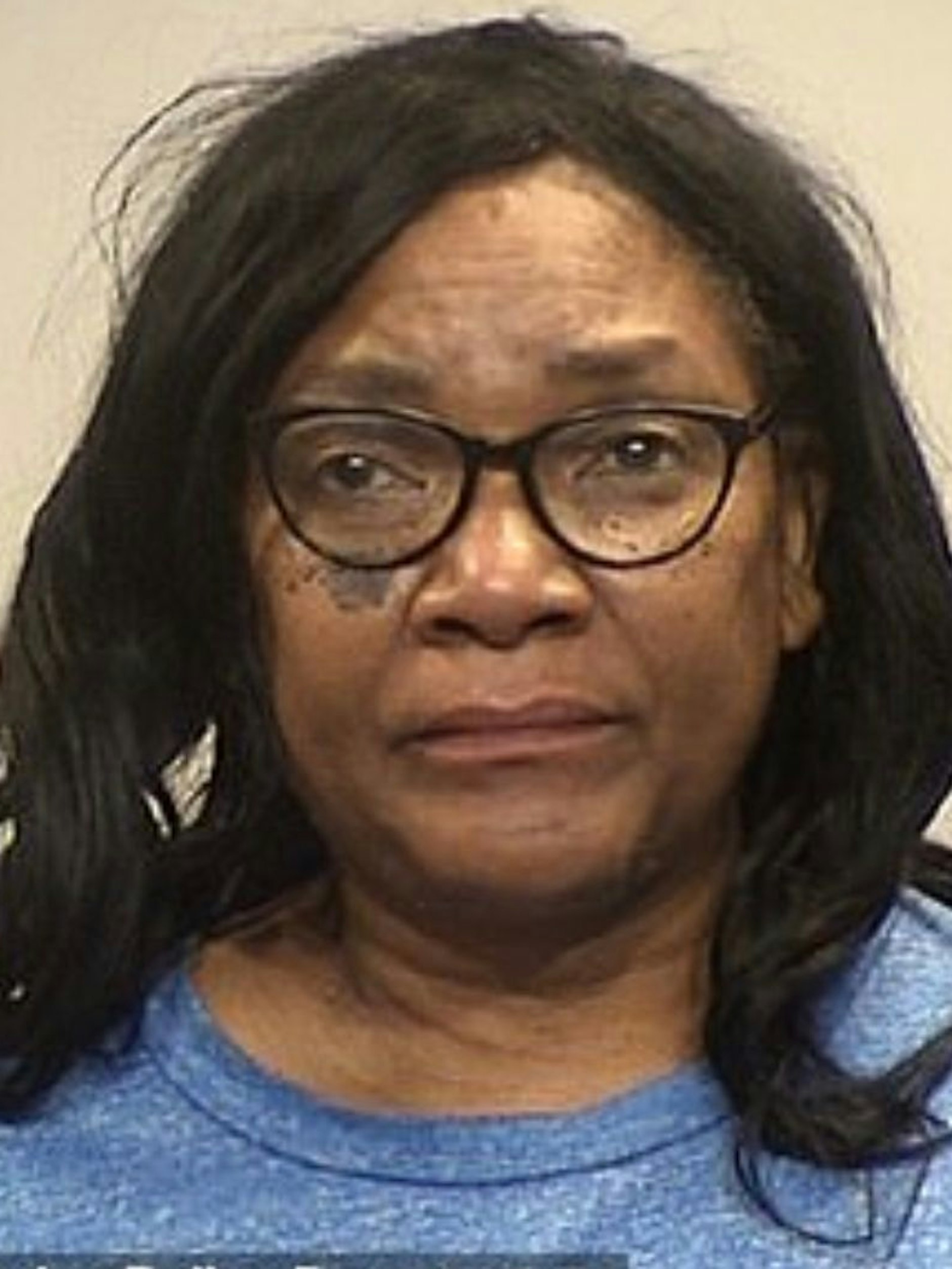 Annie Williams nach ihrer Verhaftung