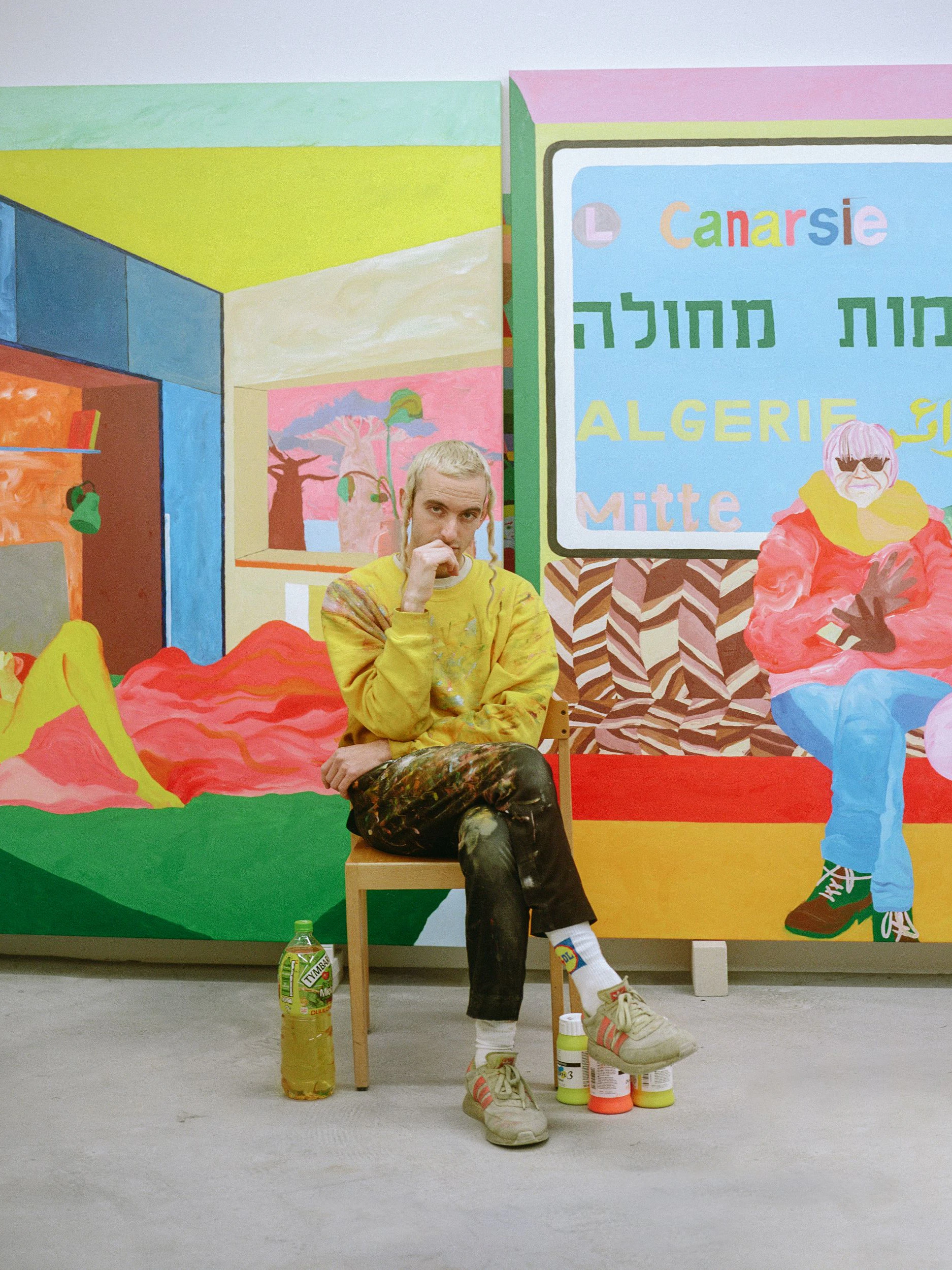 Navot Miller in seinem Berliner Studio.&nbsp;