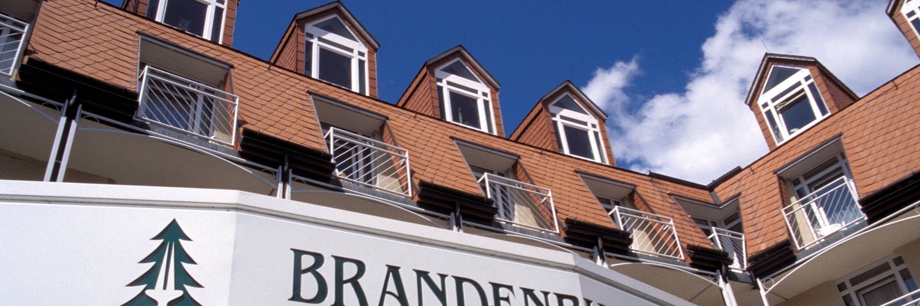 Die Fassade der Brandenburgklinik in Bernau