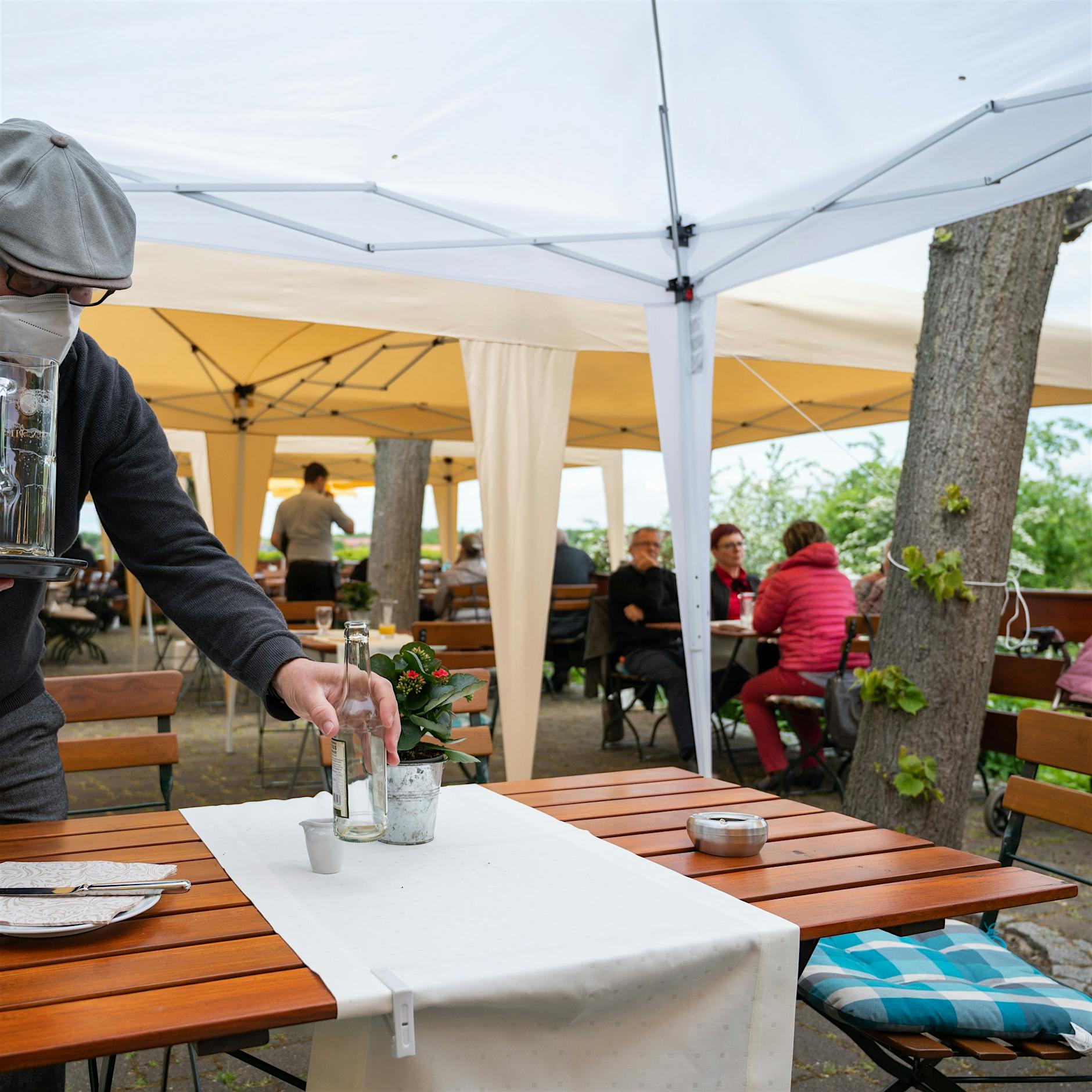 Brandenburg: Gastronomen wegen Testpflicht weiter in Sorge