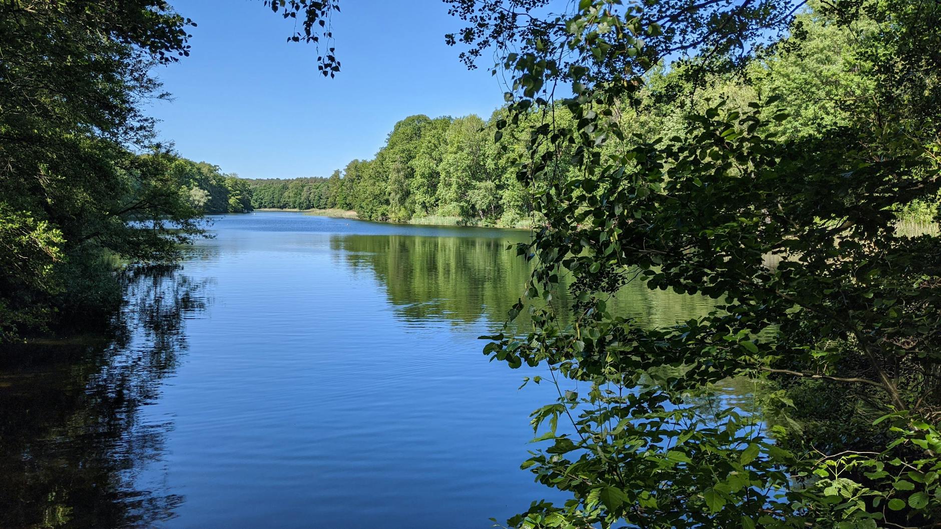 Die Krumme Lanke im Südwesten Berlins.