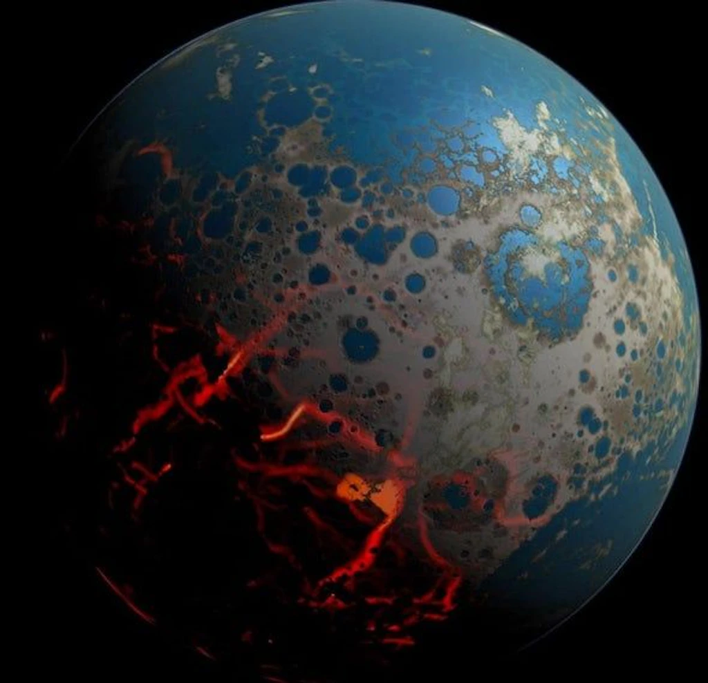 Enormer CO2-Gehalt: Wie der Treibhauseffekt die junge Erde aufheizte