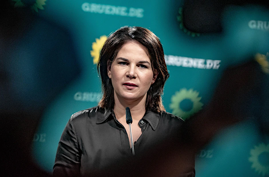 Annalena Baerbock, Bundesvorsitzende von Bündnis 90/Die Grünen, am vergangenen Montag