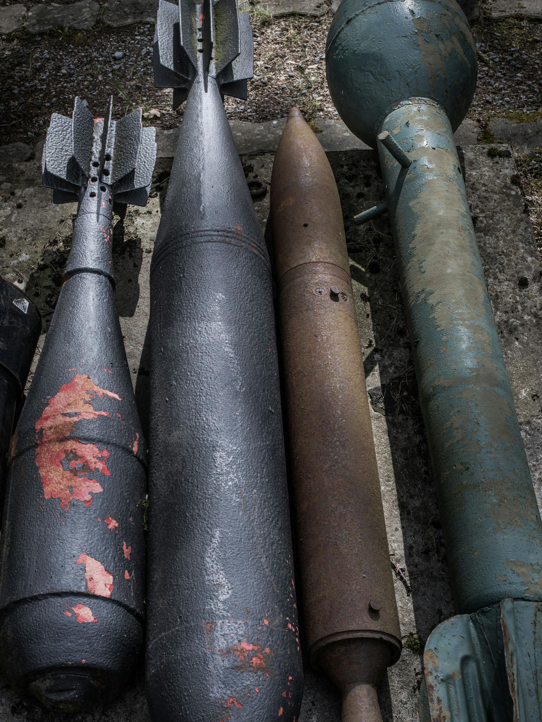 Auf dem Sprengplatz Grunewald wird zwölf Mal im Jahr alte Munition vernichtet.