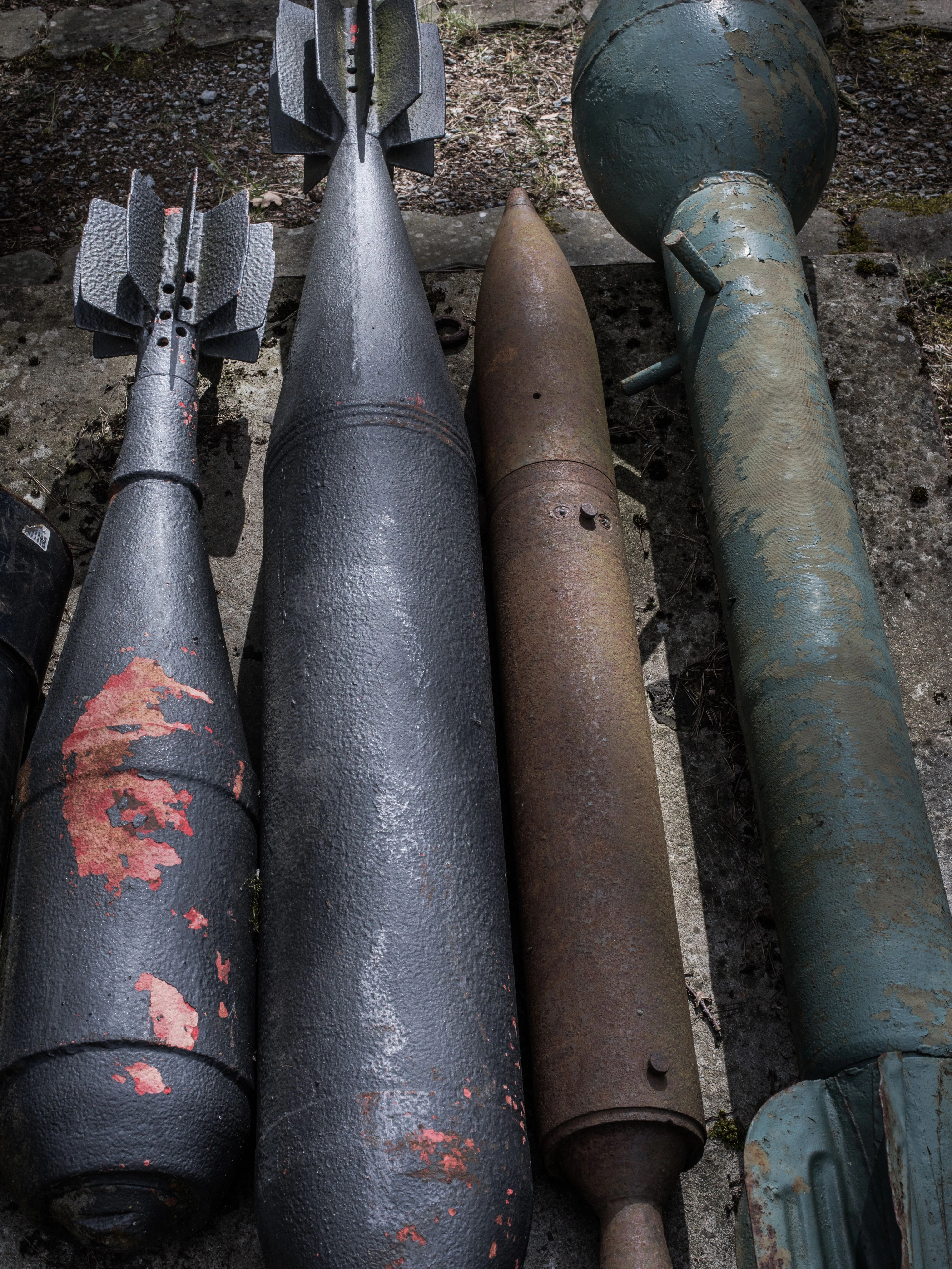 Auf dem Sprengplatz Grunewald wird zwölf Mal im Jahr alte Munition vernichtet.