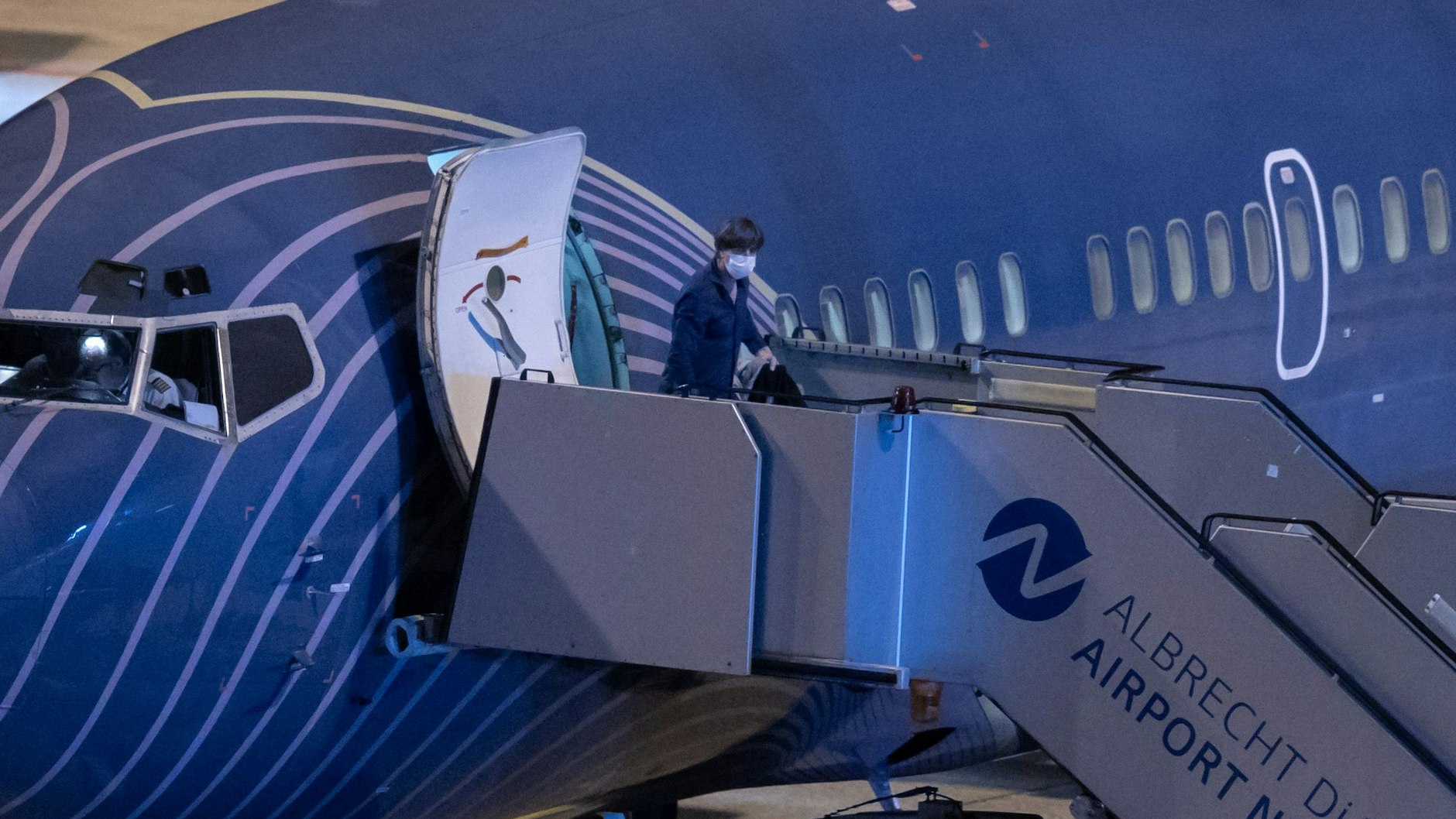 Jogi Löw bei der Rückkehr in Nürnberg.&nbsp;